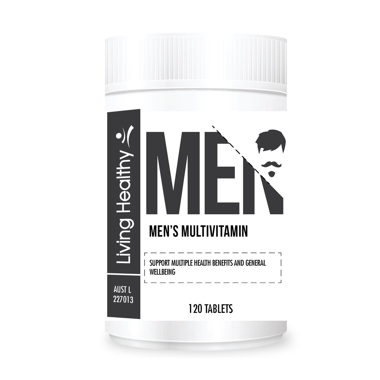 Living Healthy Men's Multivitamin 120 tablets