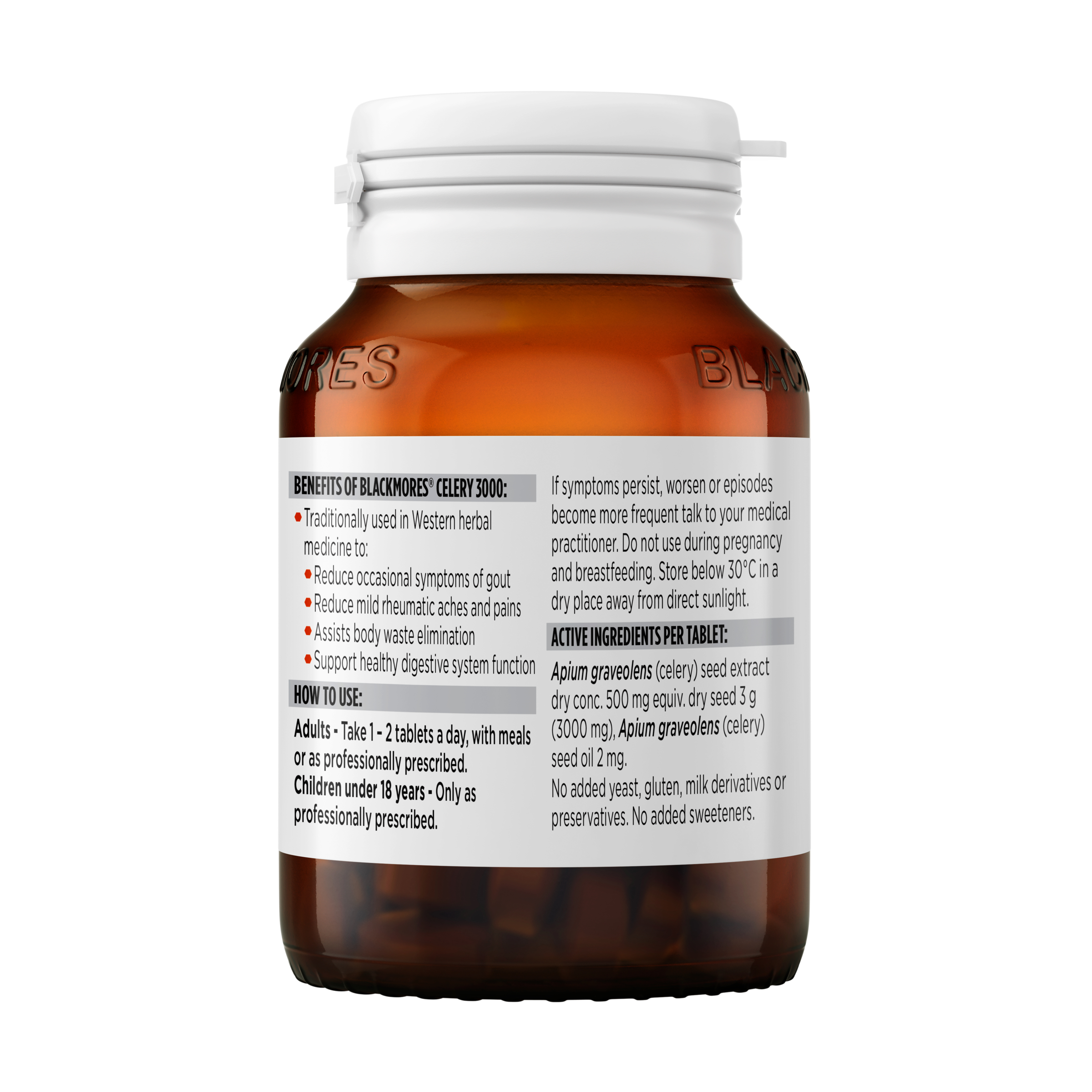 Blackmores Celery 3000 - 50 tablets - Image 3