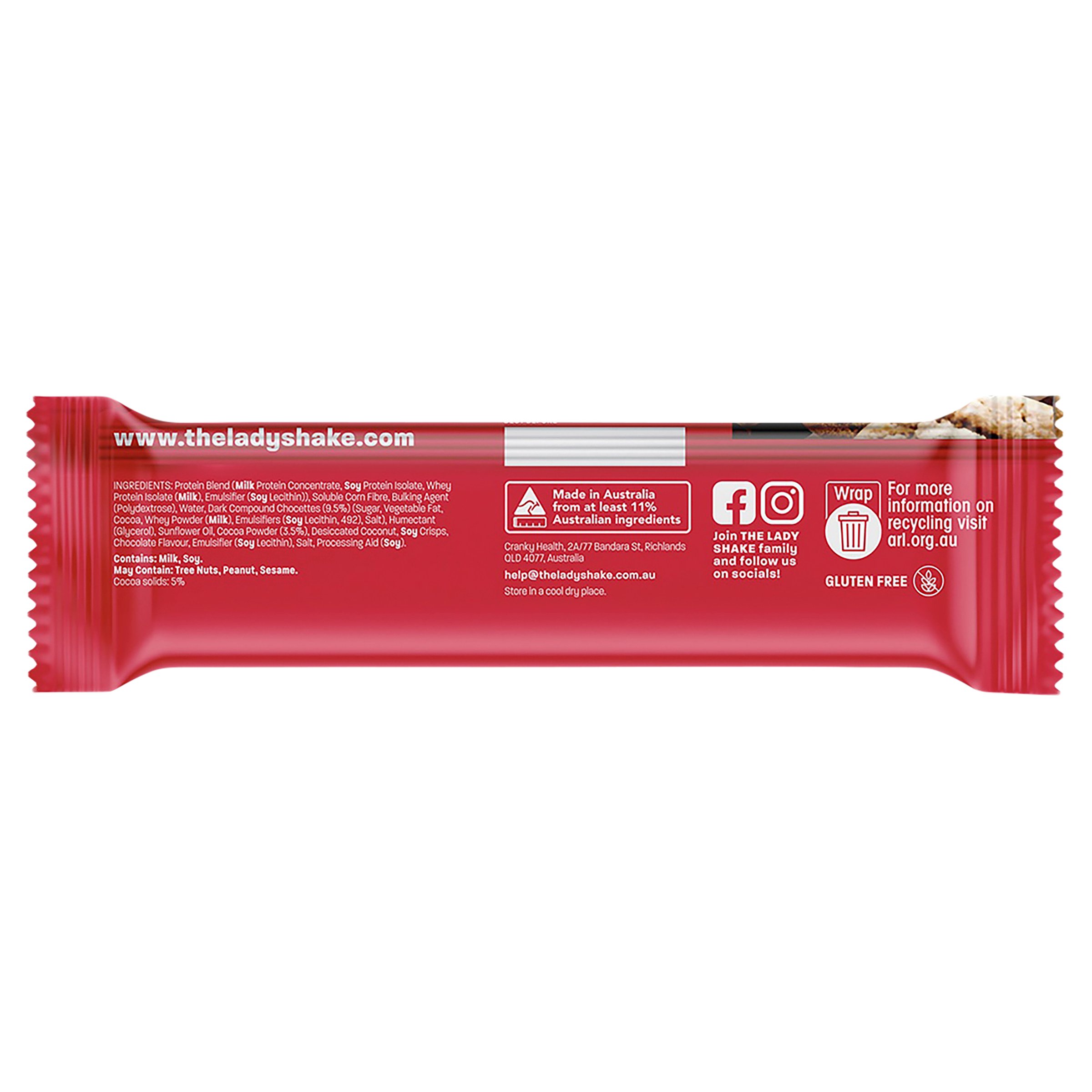 The Lady Bar Chunky Choc 50g - Image 3