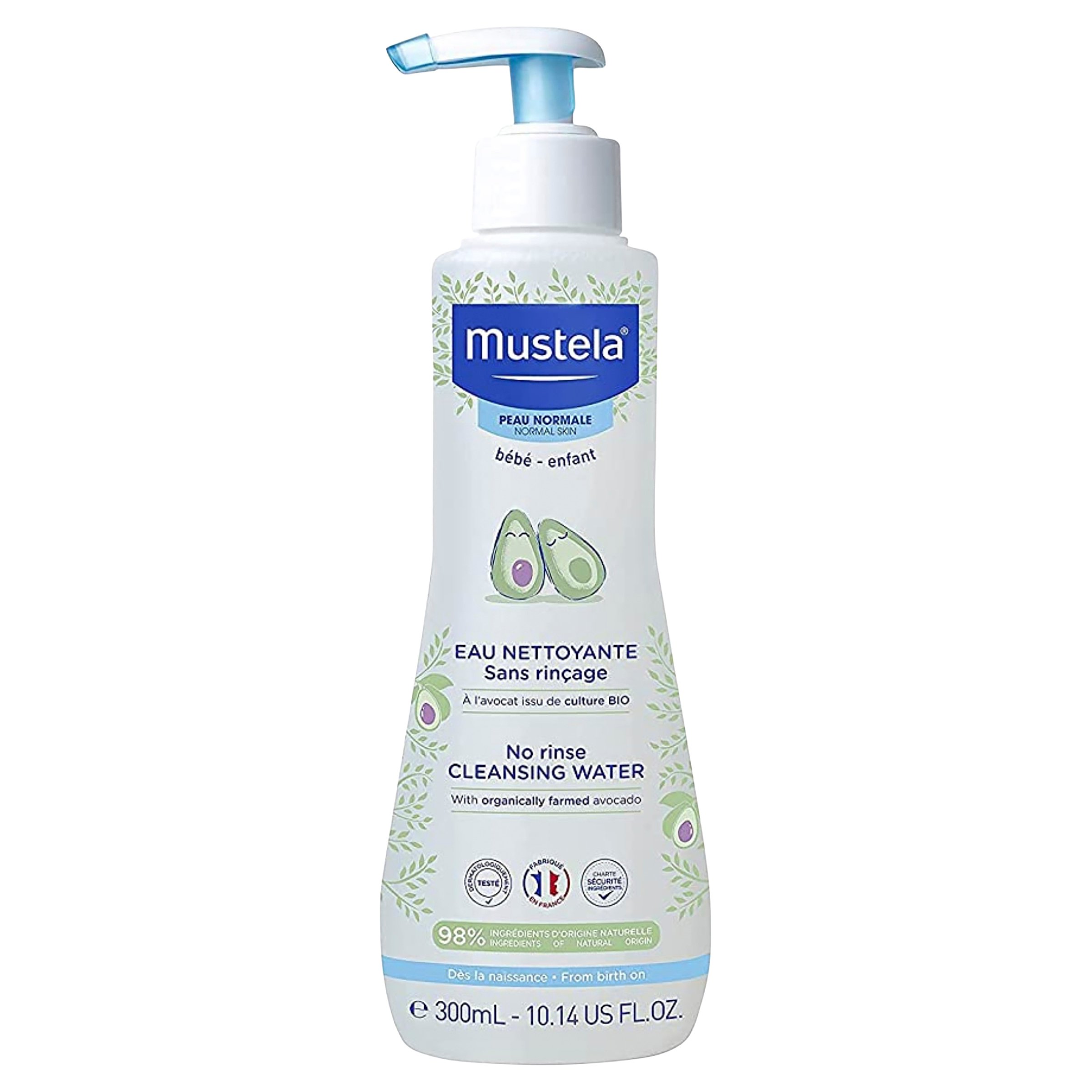 Mustela No Rinse Cleansing Fluid 300ml - Image 1