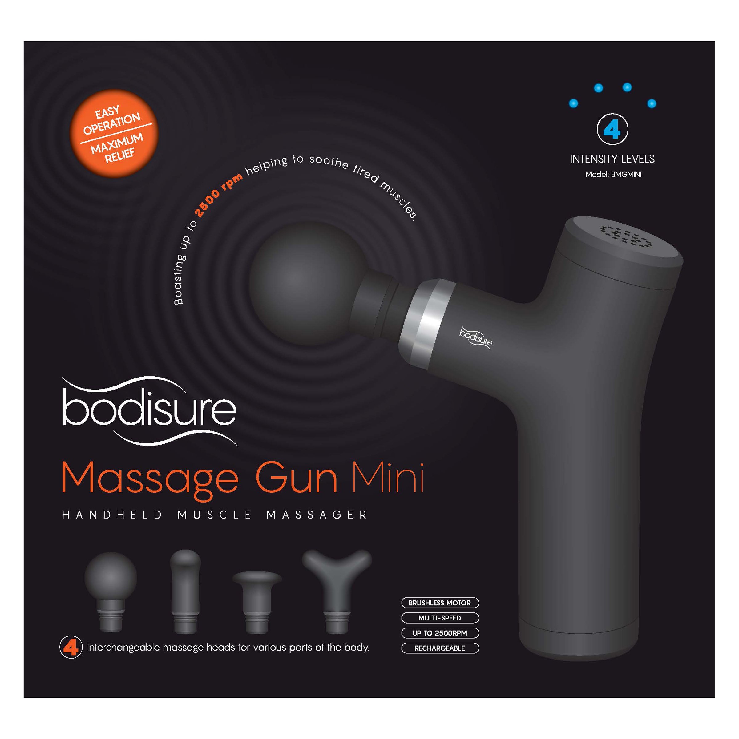 Bodisure Massage Gun Mini 1 each - Image 1