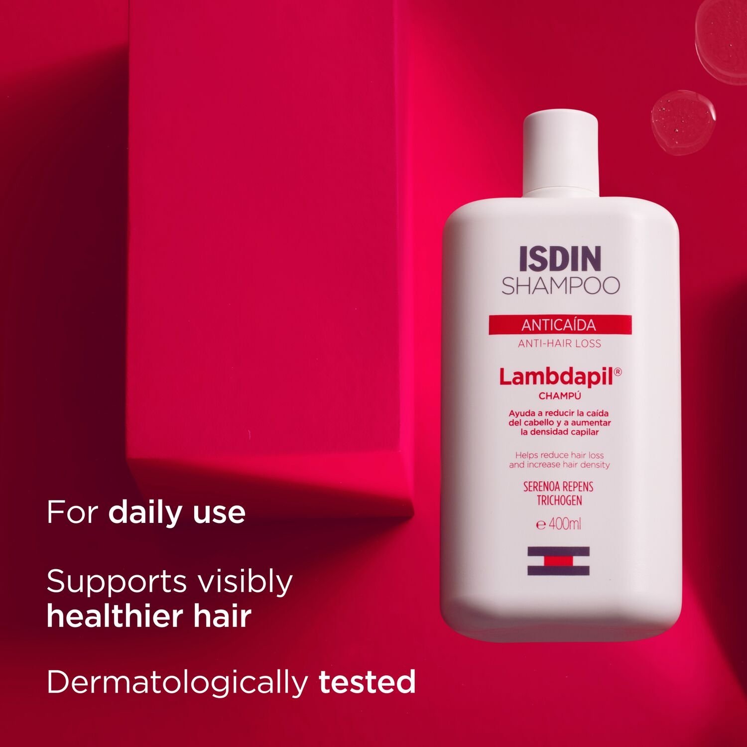 ISDIN Lambdapil Anti Hair Loss Shampoo 200ml - Image 7
