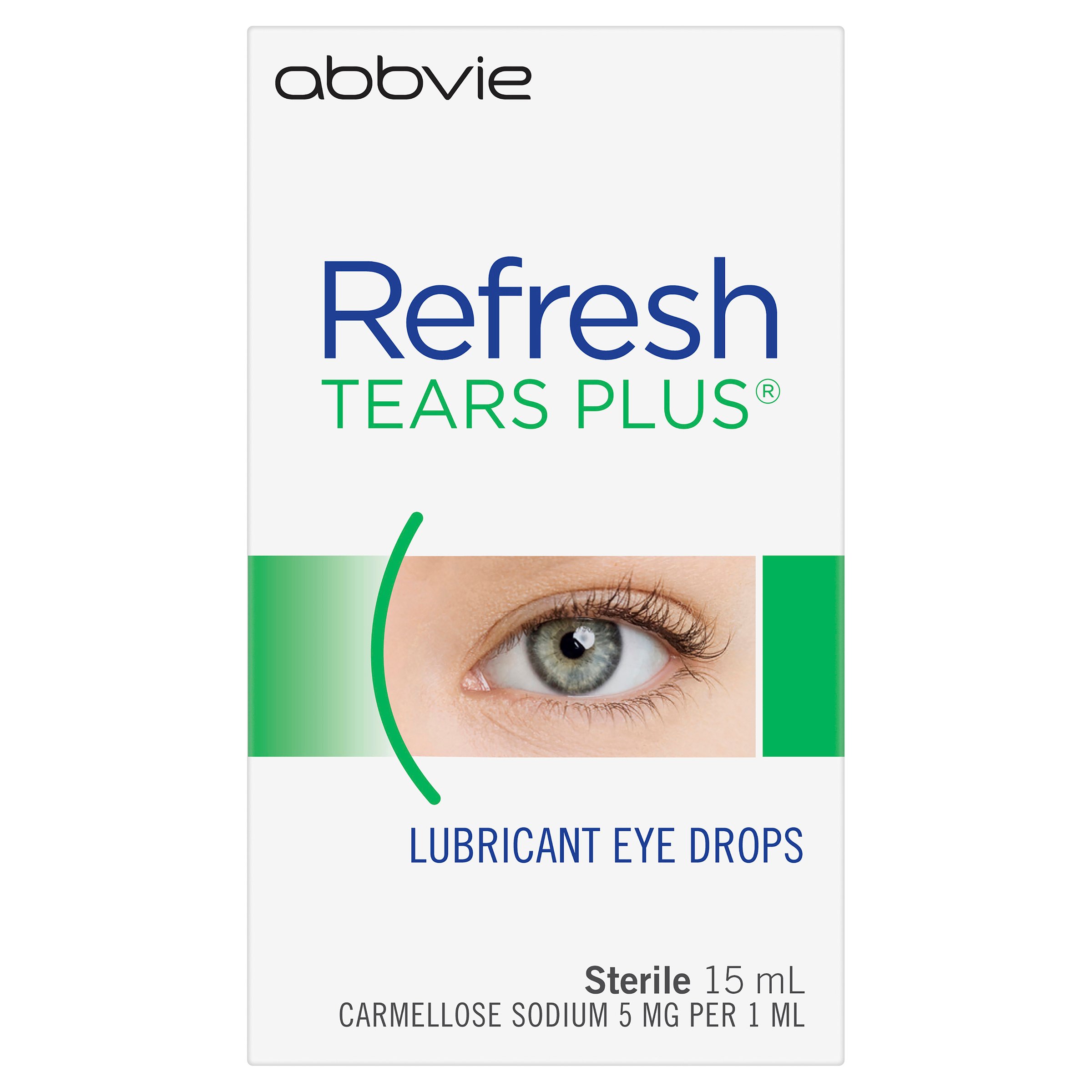 Refresh Tears Plus Eye Drops For Dry Irritated Eyes 5mg/ml - 15ml - Image 1
