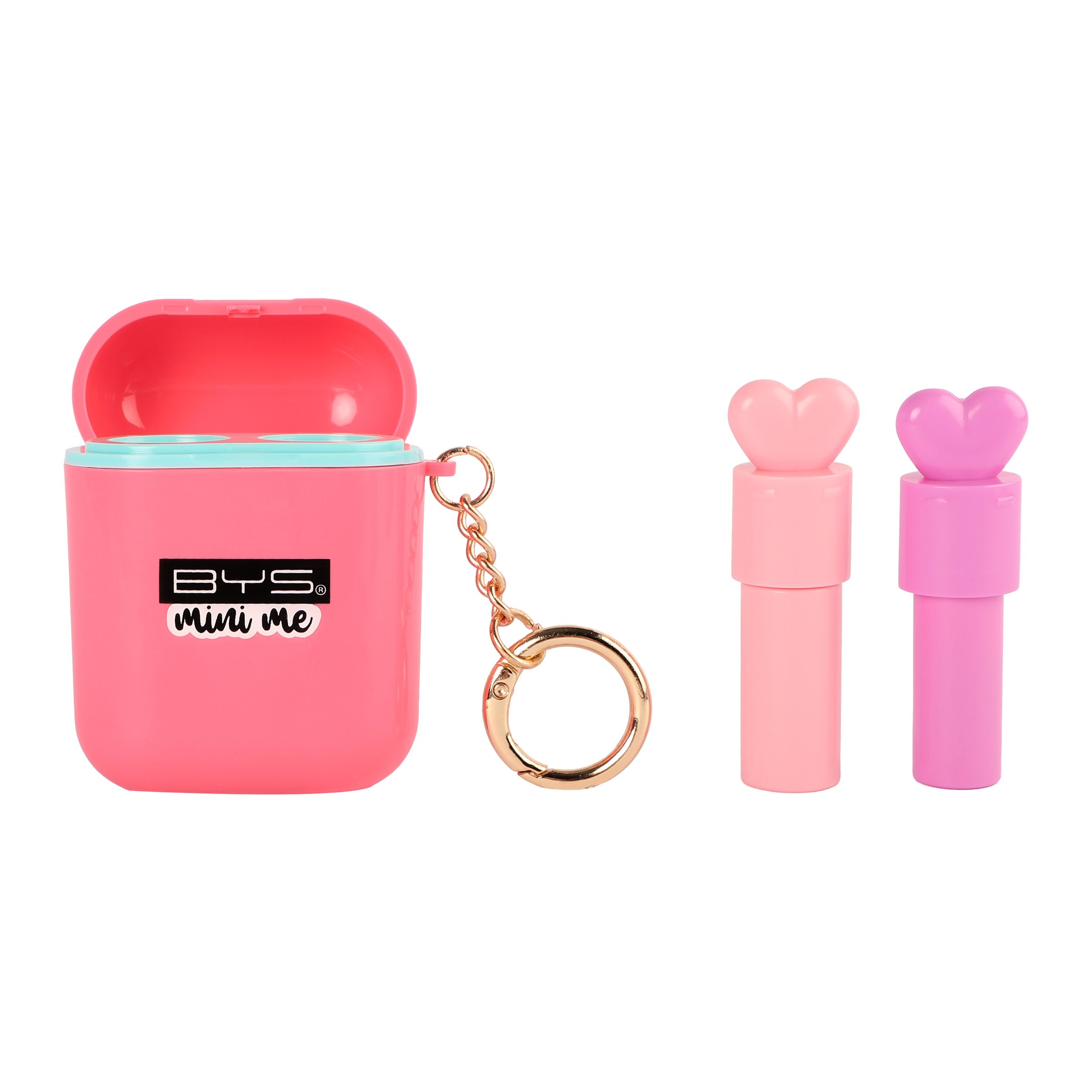 BYS Mini Me Pout Pods Lip Gloss & Lip Balm Duo Pink 2 piece - Image 2