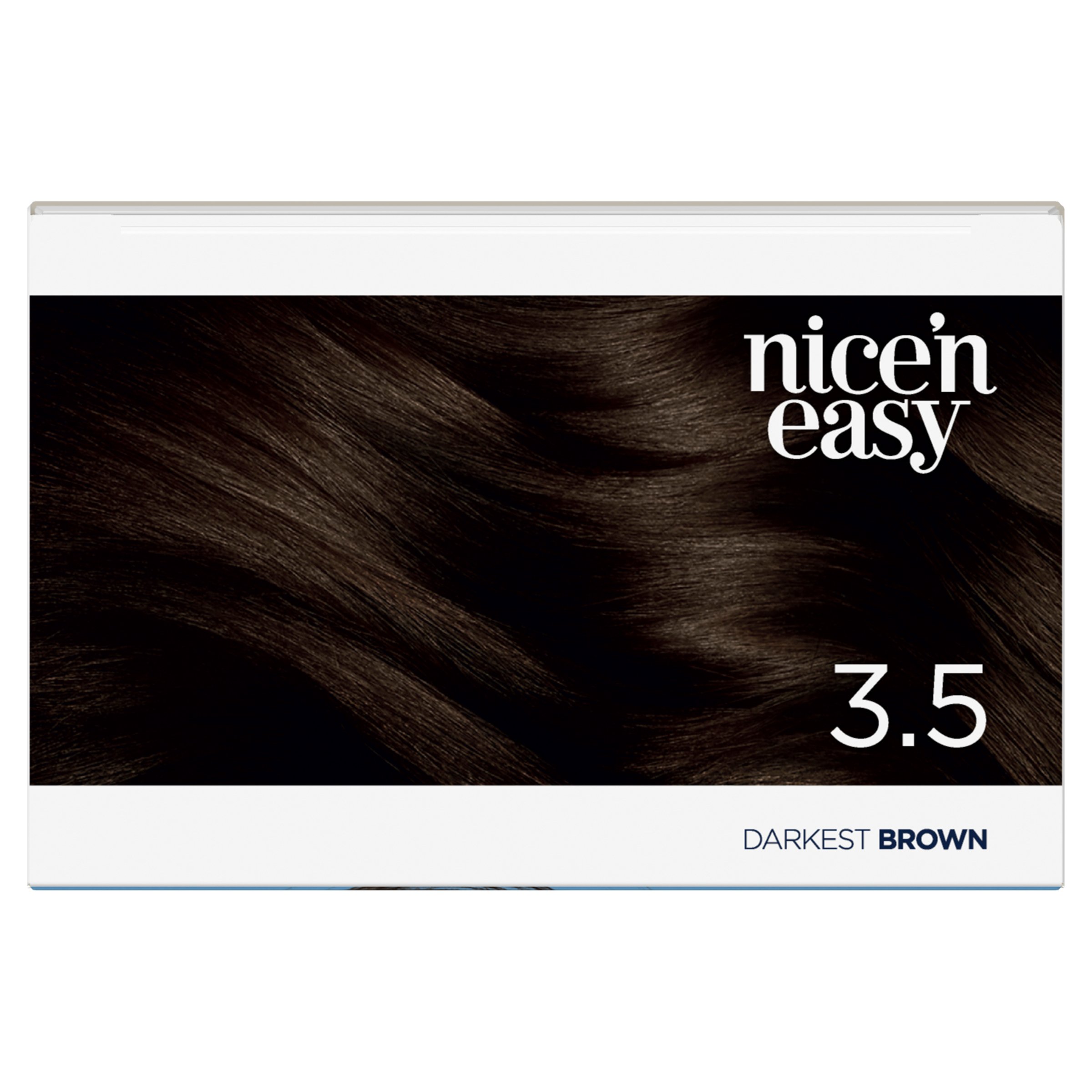 Clairol Nice'n Easy 3.5 Natural Darkest Brown 1 pack - Image 5