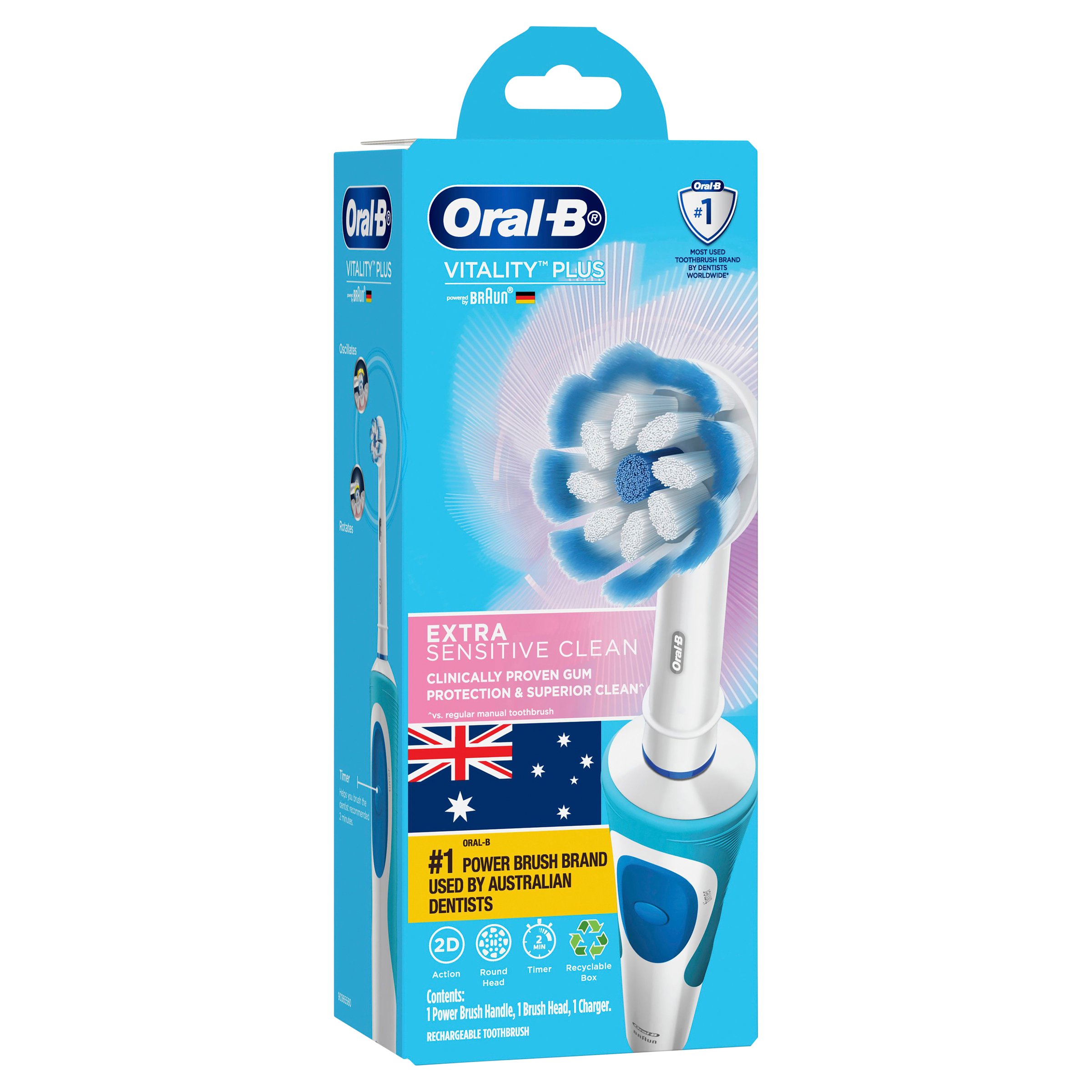 Oral-B Vitality Electric Toothbrush Extra Sensitive Clean 1 each - Image 9