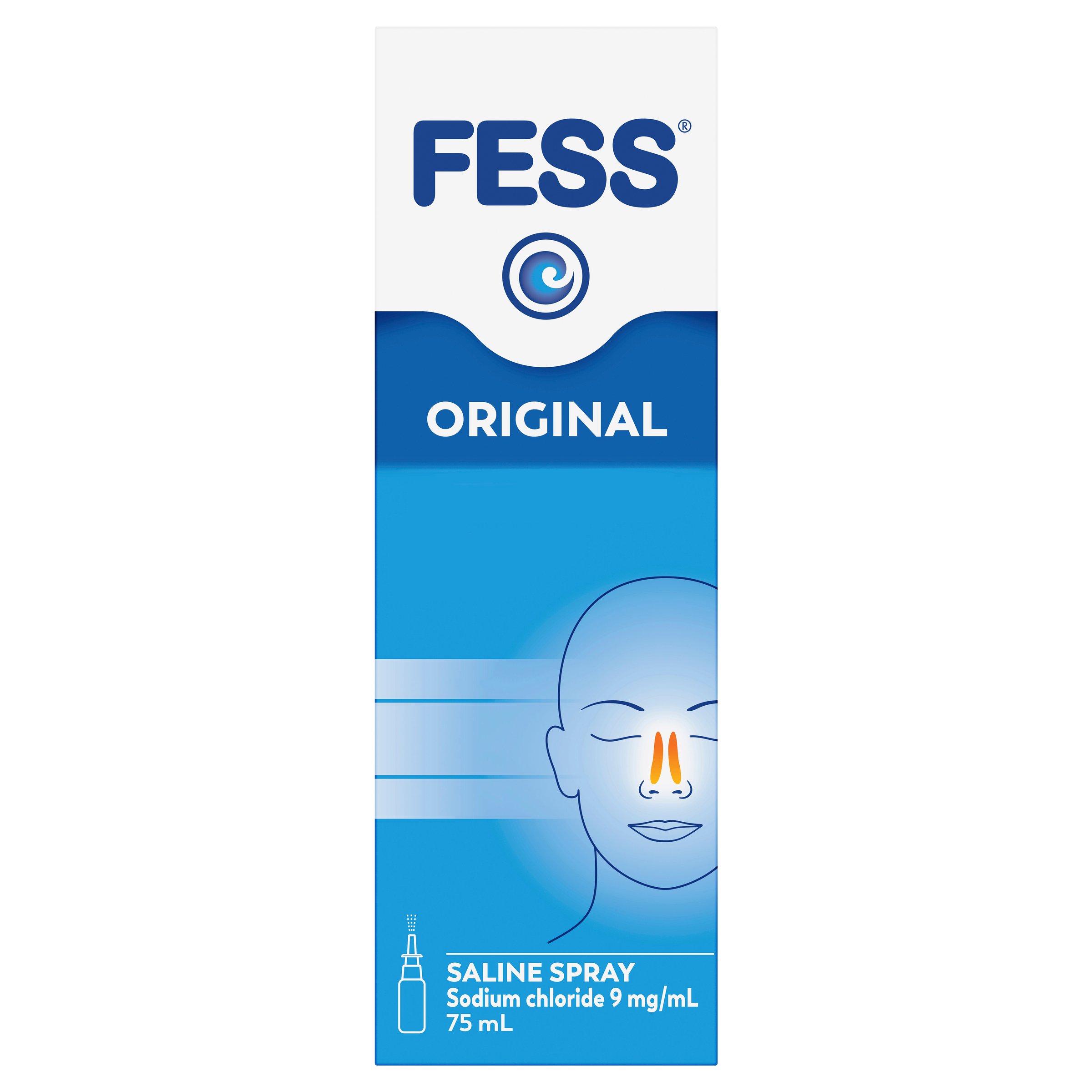 Fess Saline Nasal Spray 75ml - Image 8