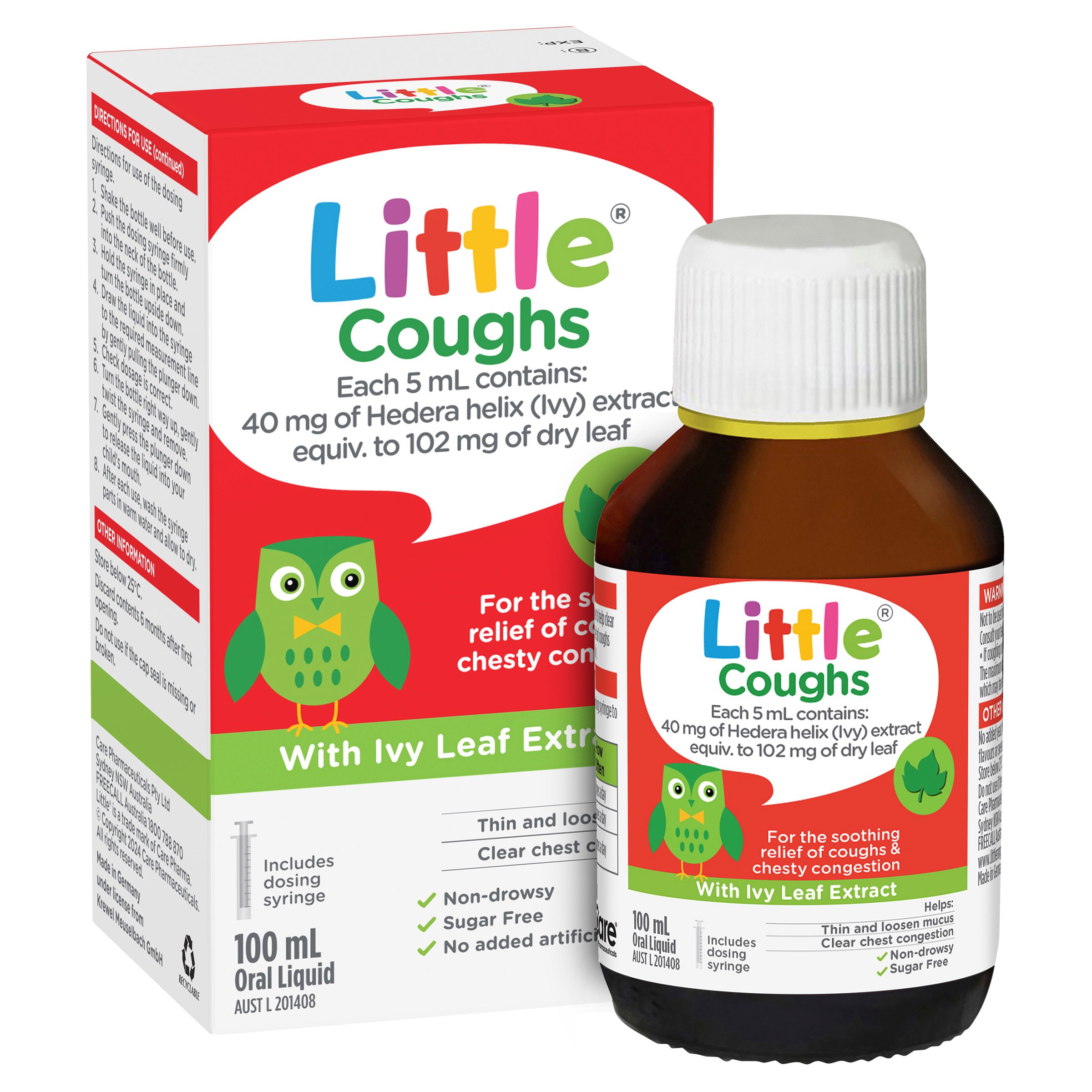 Little Coughs for Coughs & Chesty Congestion Relief 100ml - Image 6