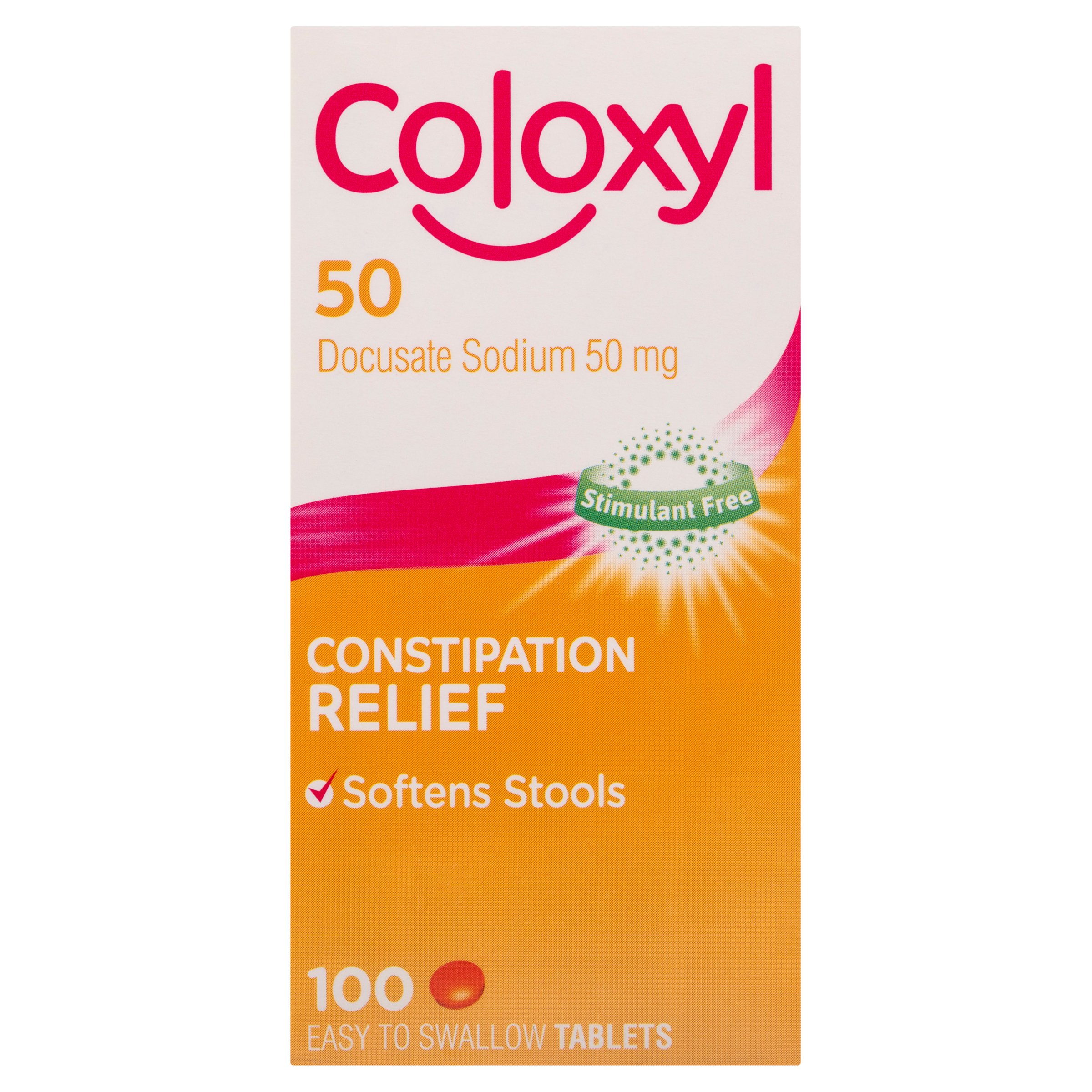 Coloxyl 50mg - 100 tablets - Image 3