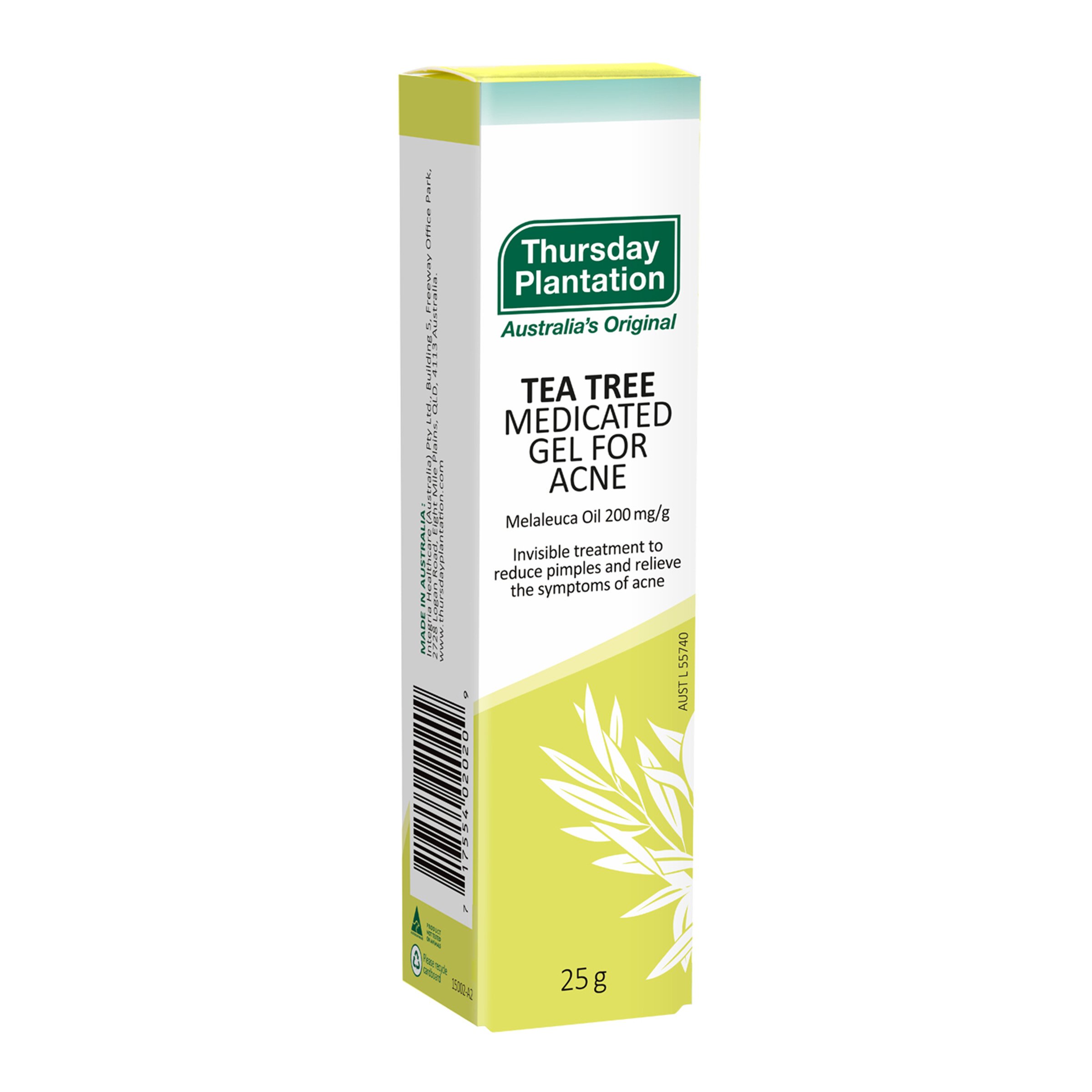 Thursday Plantation Tea Tree Medicated Gel For Acne 25g - Image 2