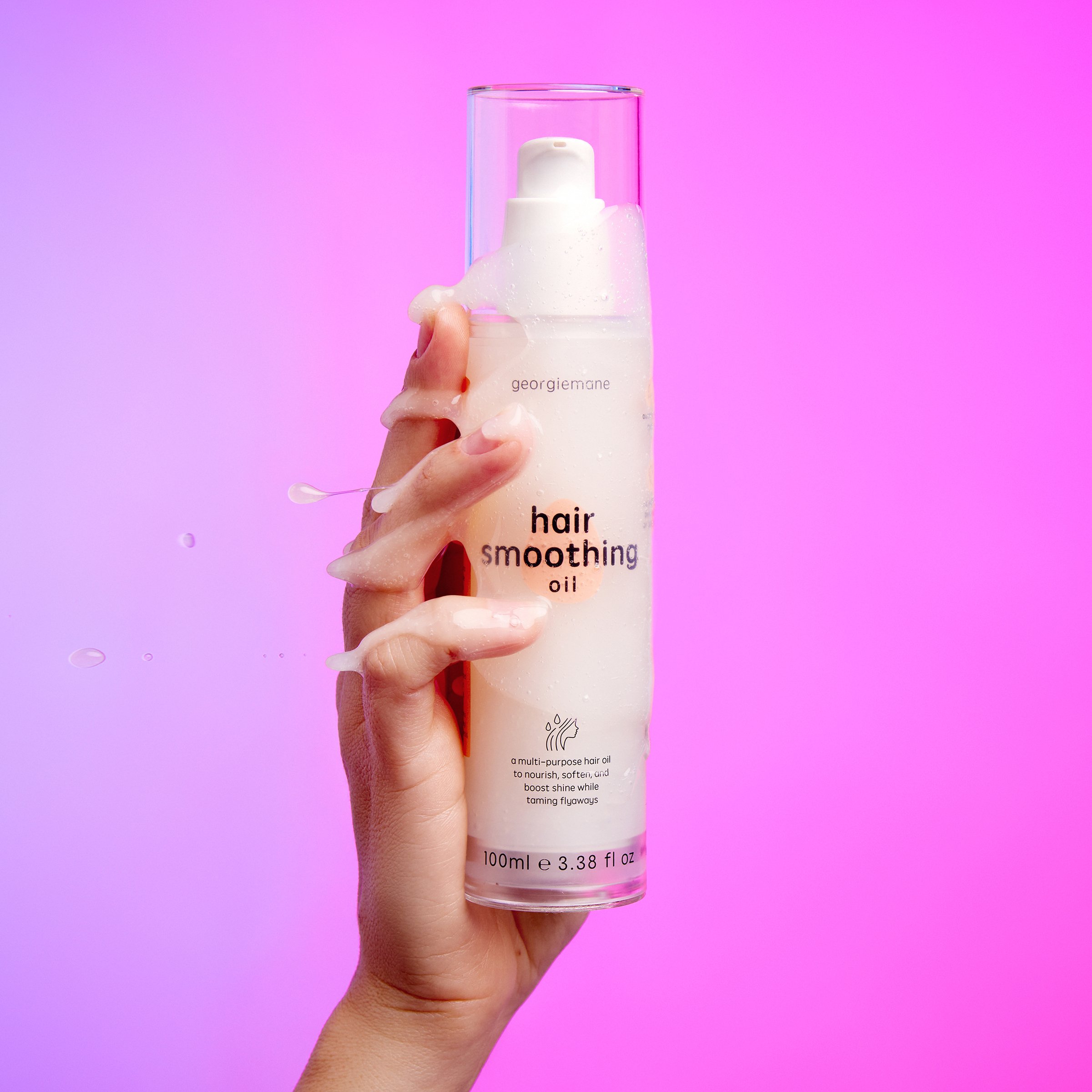 Georgiemane Hair Smoothing Oil 100ml - Image 3