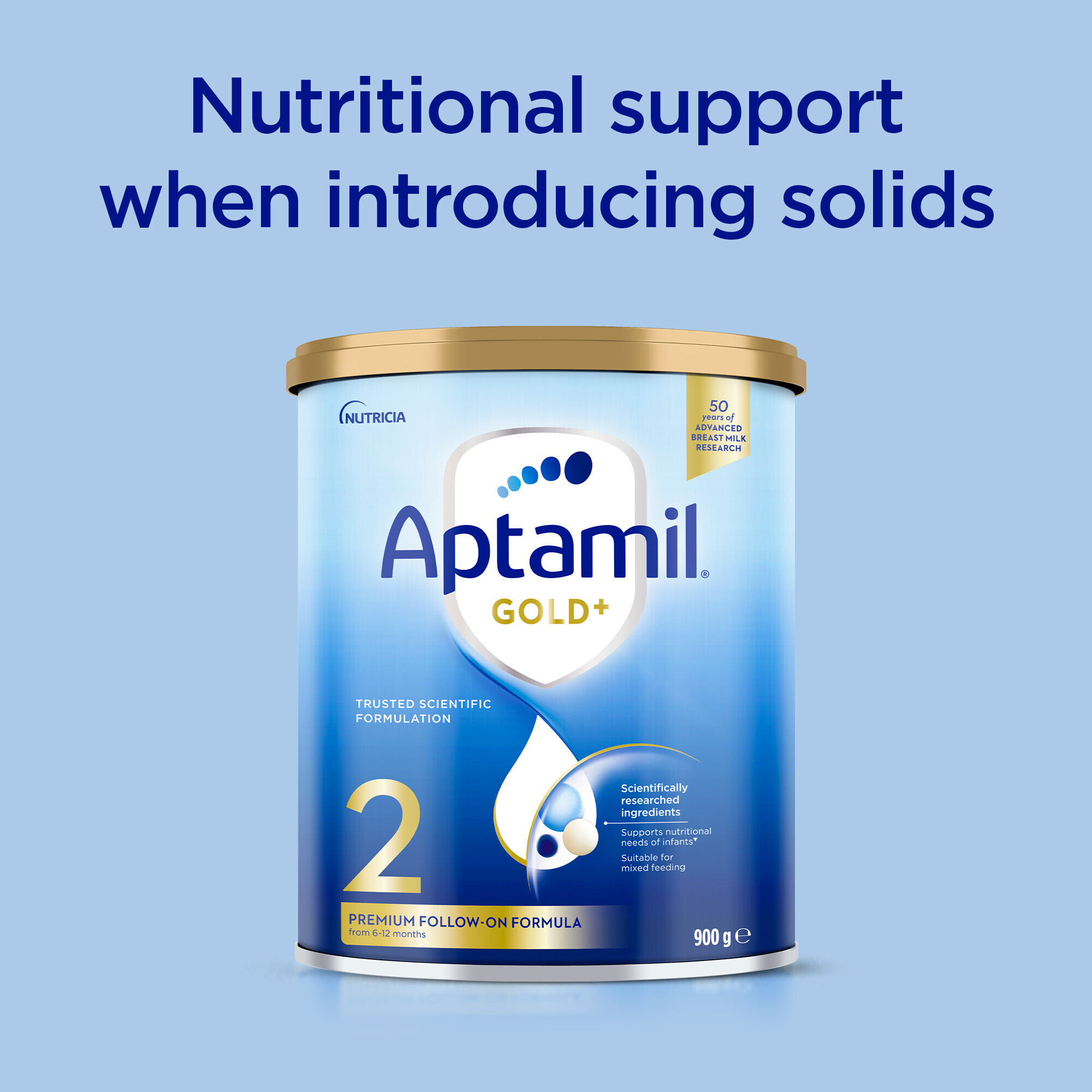 Aptamil Gold+ 2 Premium Baby Formula From 6 To 12 Months 900g - Image 6