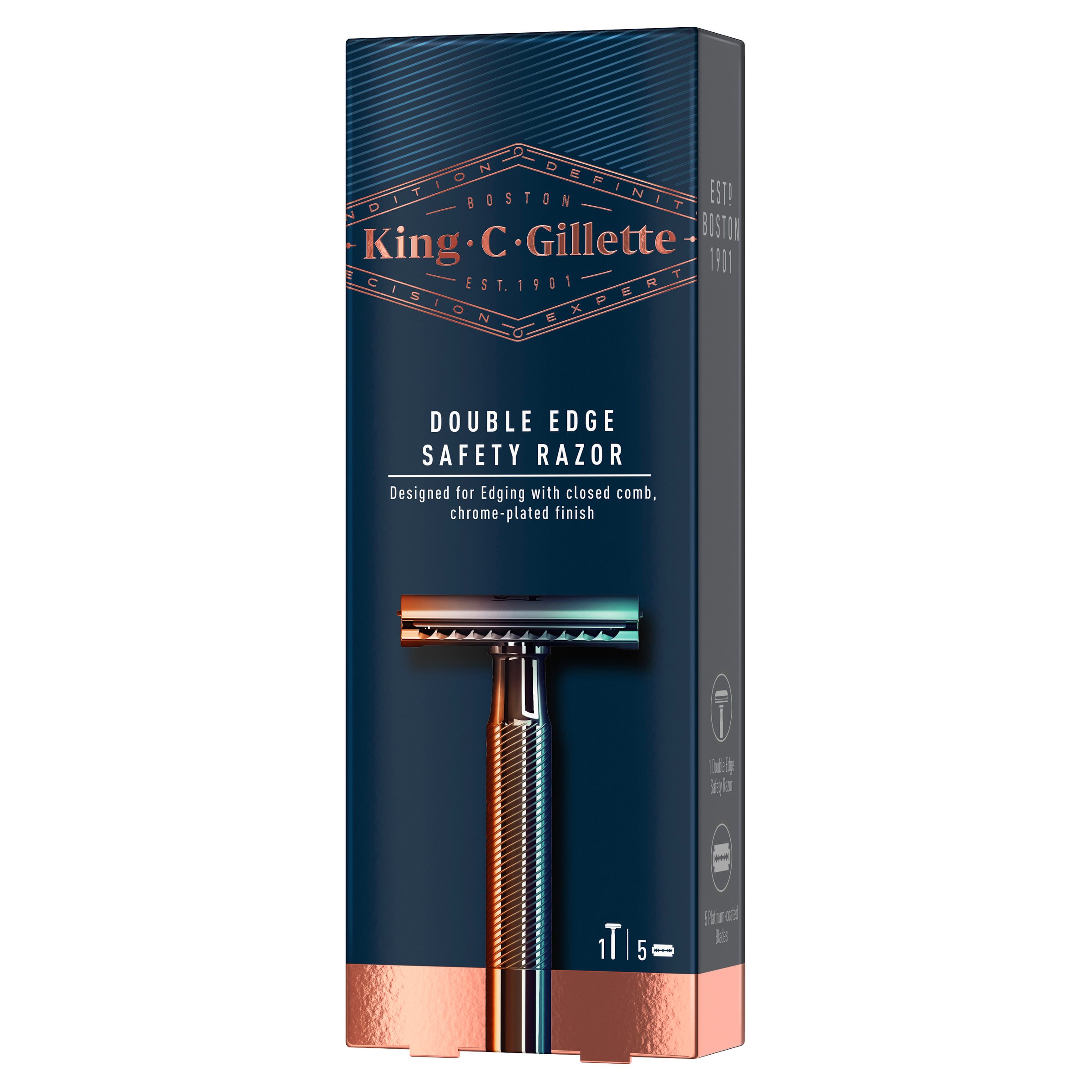 Gillette King C Gillette Double Edge Handle 1 pack - Image 10