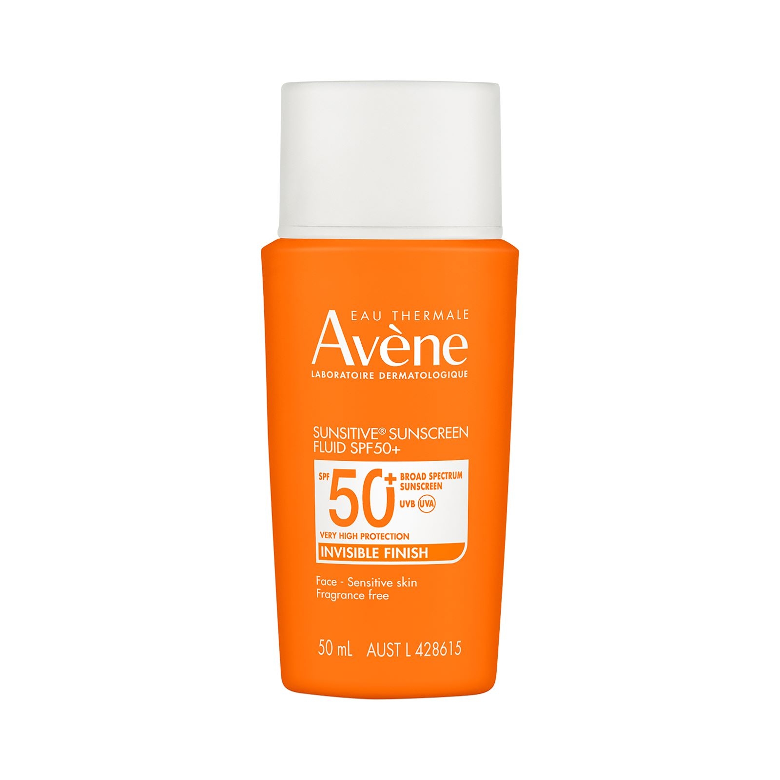Avene Sunsitive Sunscreen Fluid SPF 50+ 50ml - Image 1