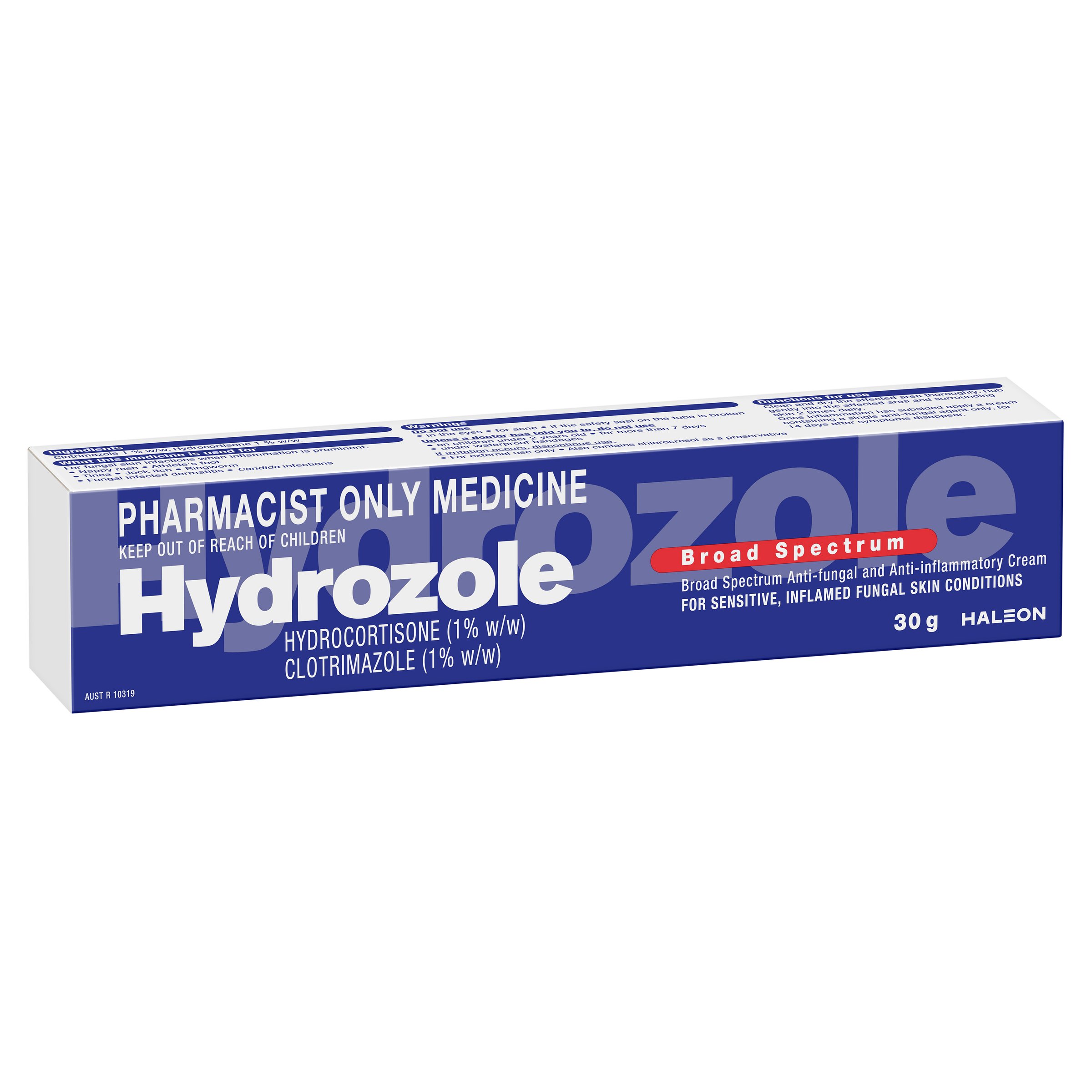 Hydrozole Cream 1% - 30g - Image 2