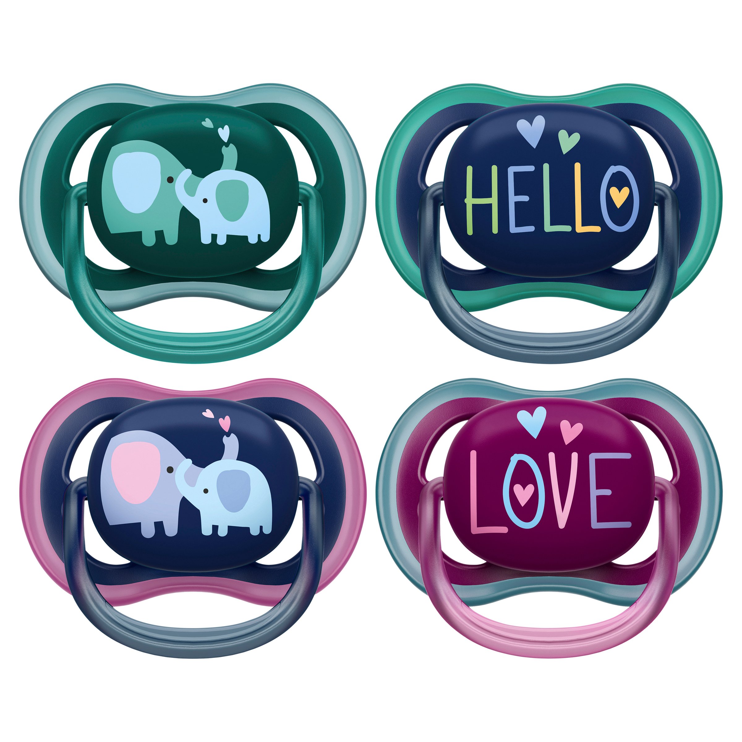 Avent Ultra Air Soother, 18+ Months, Deco Mixed 2 pack - Image 4