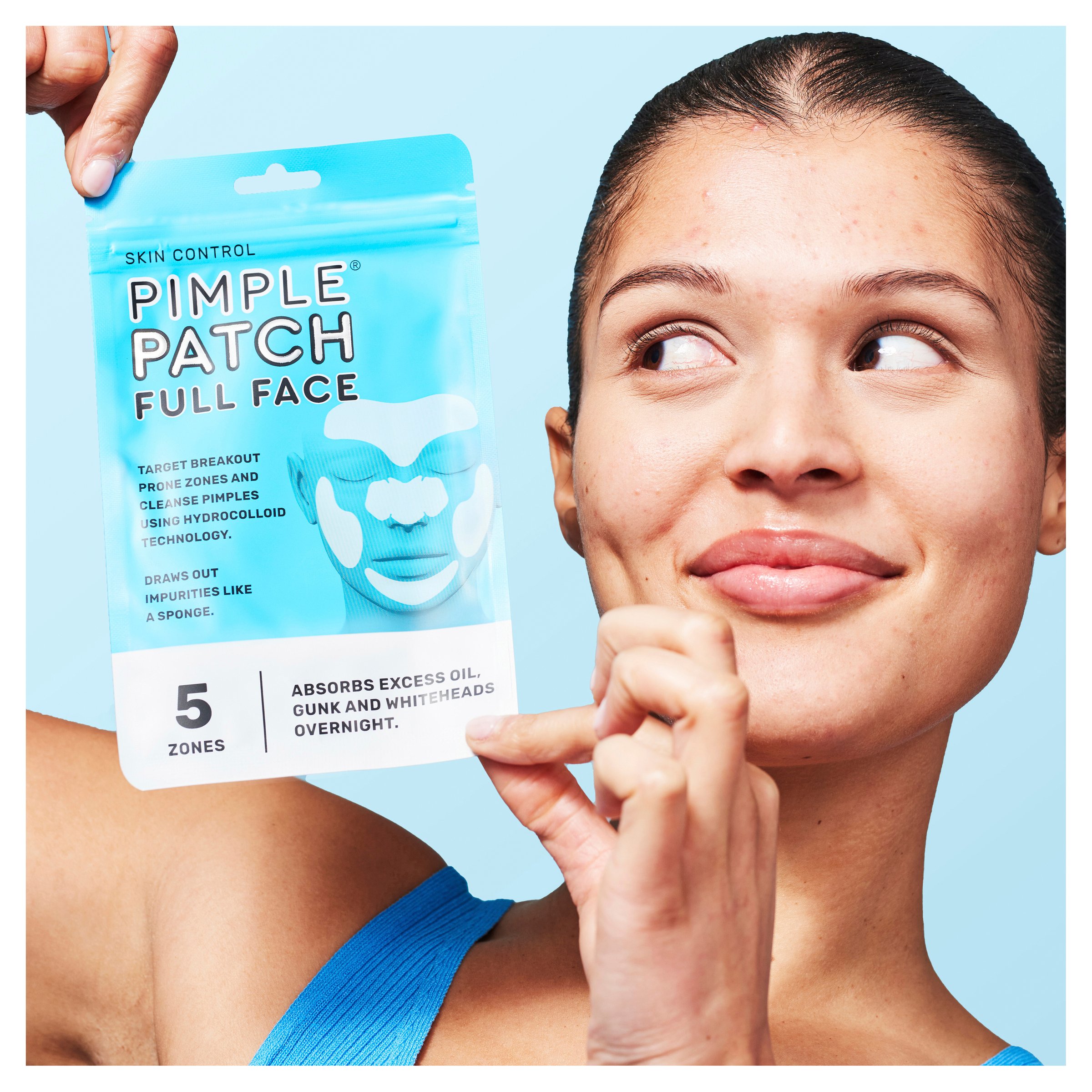 Skin Control Pimple Patch Full Face 5 patches - Image 3