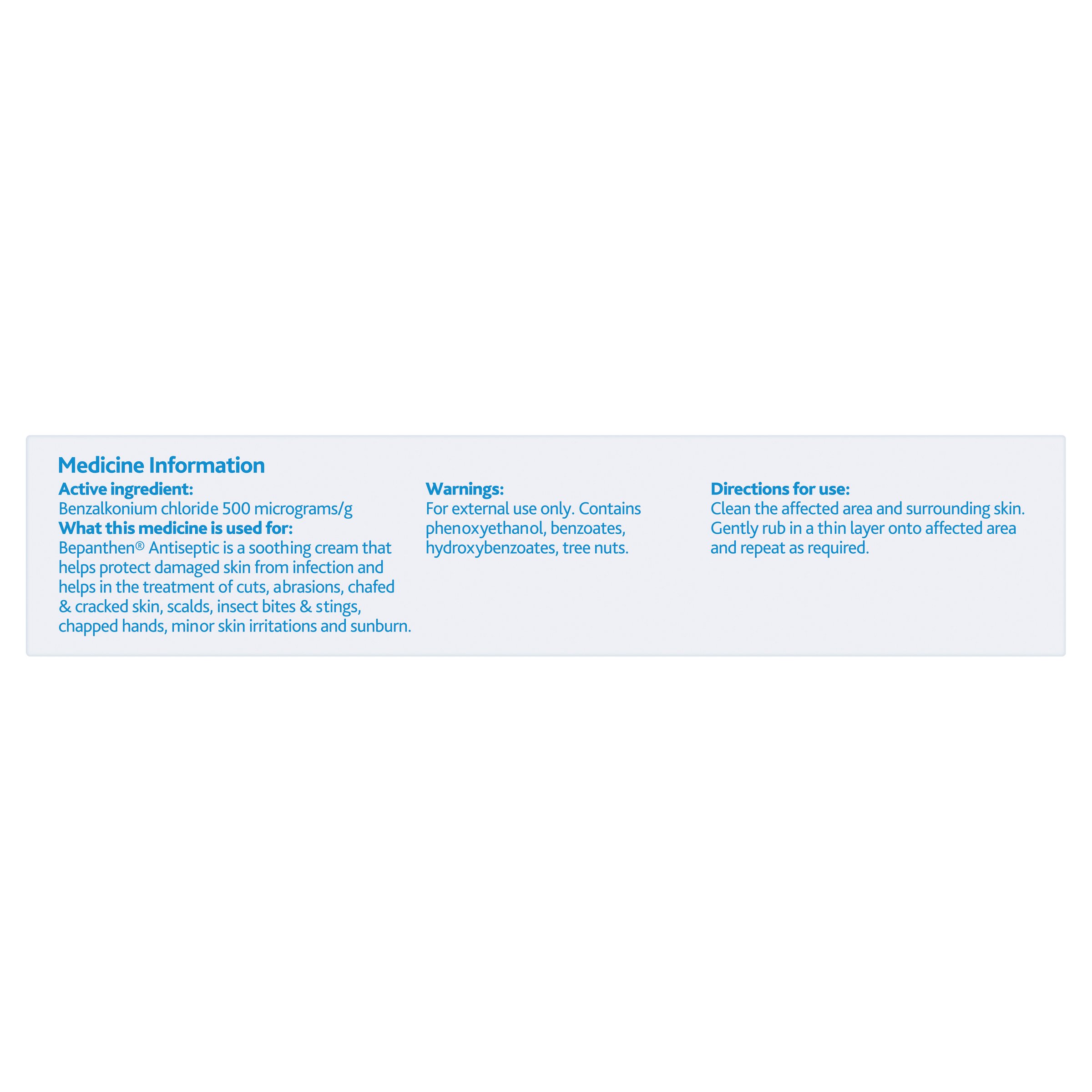 Bepanthen Antiseptic Cream 5% - 50g - Image 5