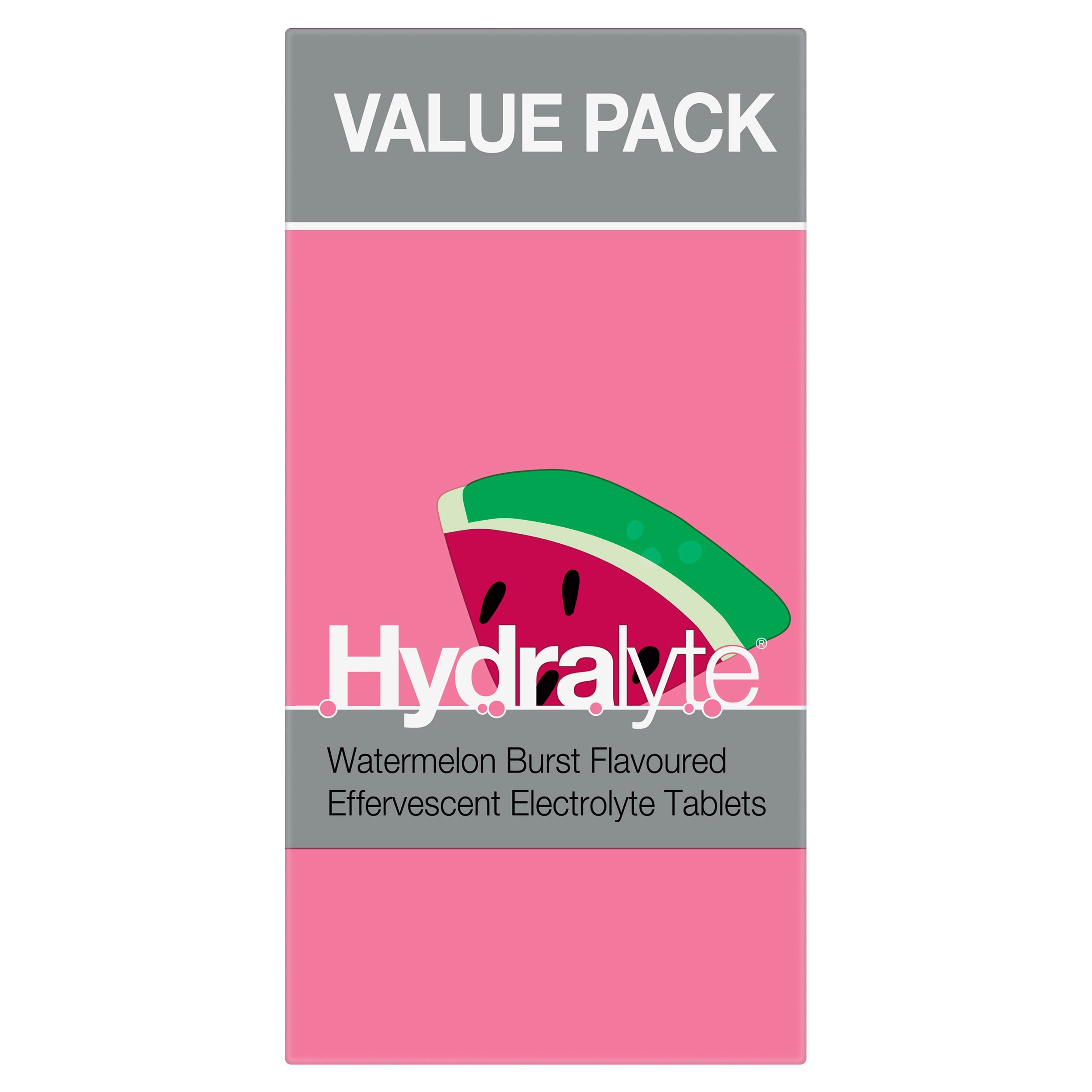 Hydralyte Watermelon Burst Flavoured Effervescent Electrolyte 40 tablets - Image 3