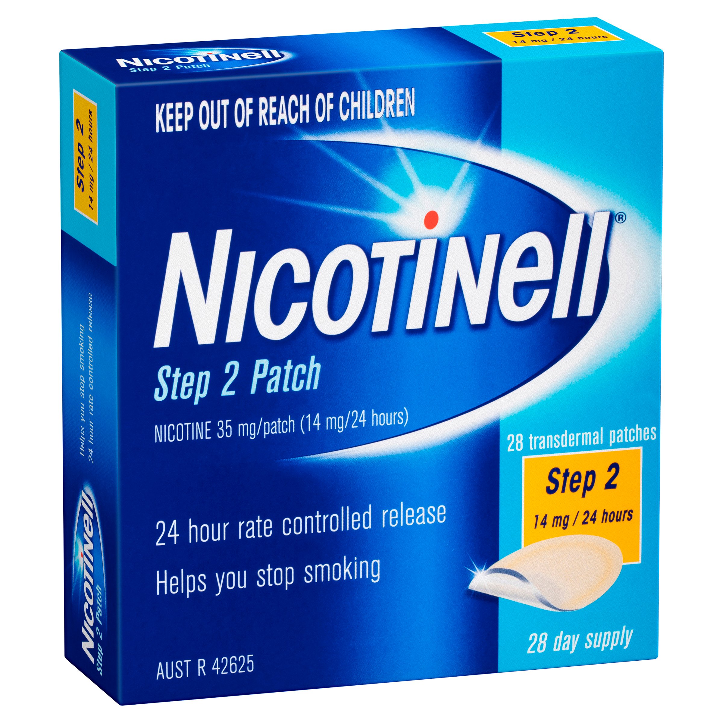 Nicotinell 24 Hour Patches 14mg Step 2 - 28 patches - Image 6
