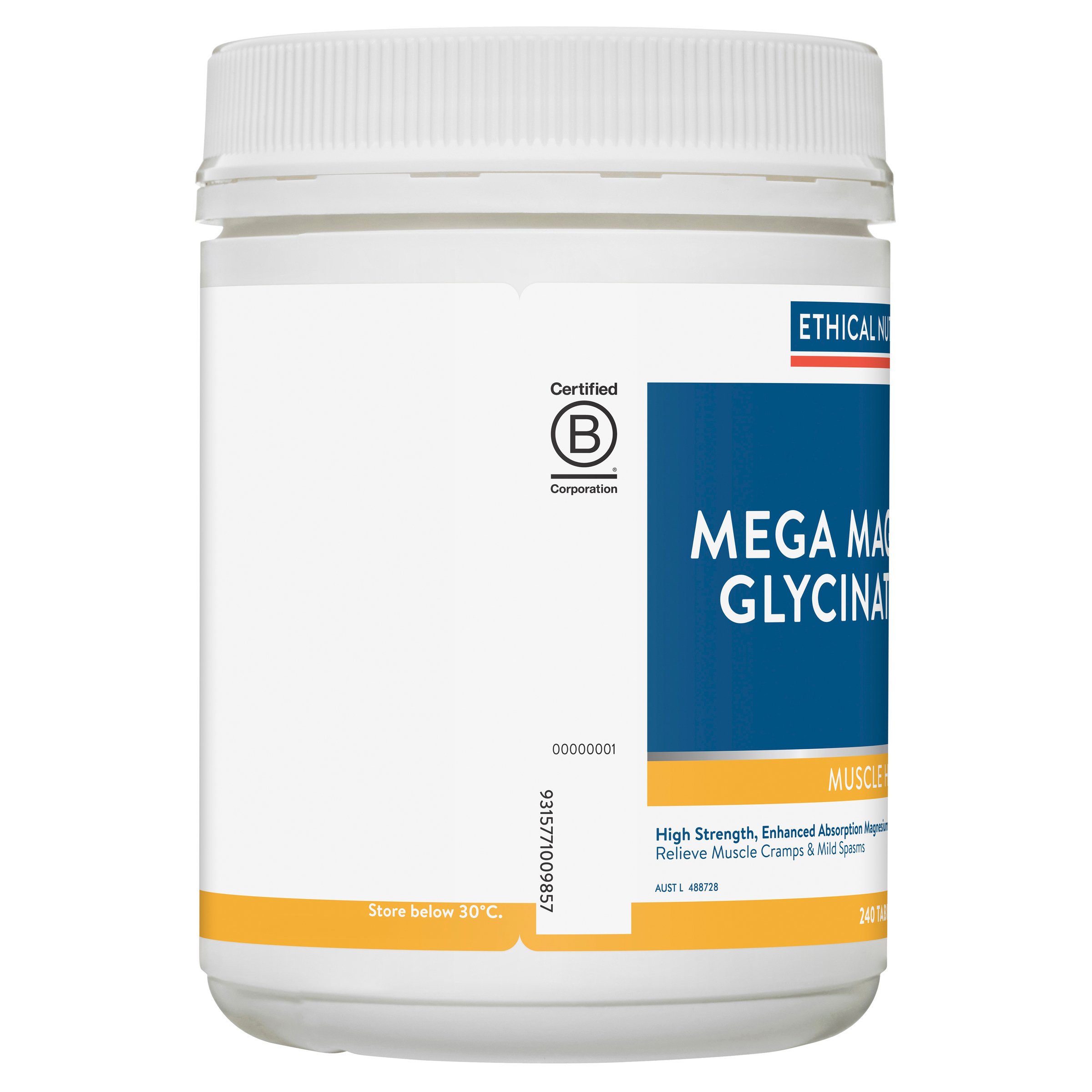 Ethical Nutrients Mega Magnesium 240 tablets - Image 4