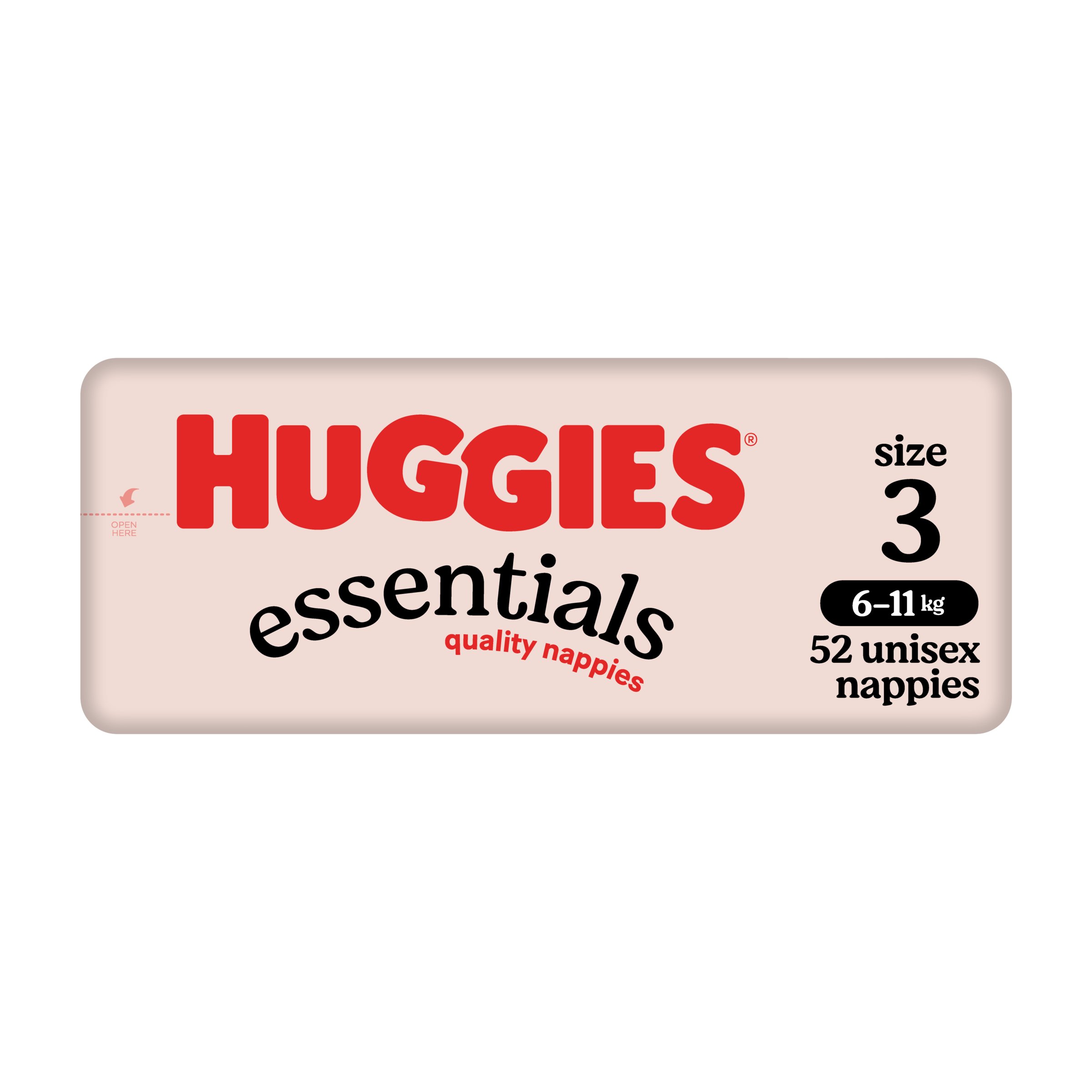Huggies Nappies Essentials Crawler 52 pack - Image 5