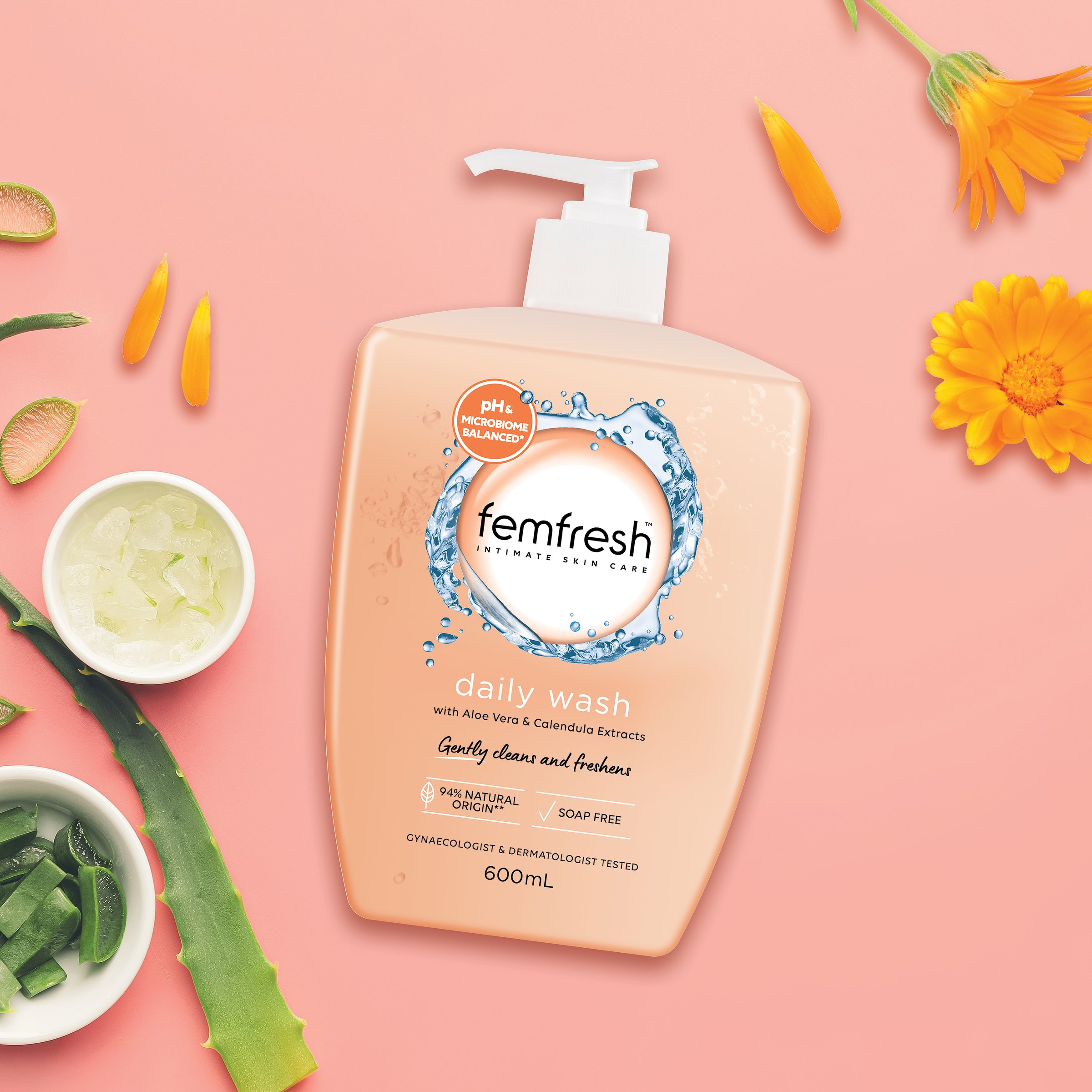 Femfresh Daily Wash 600ml - Image 6