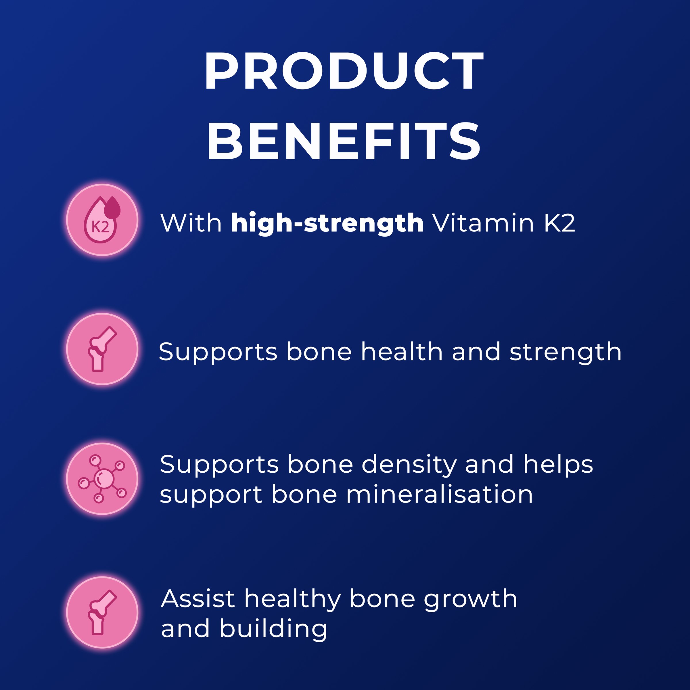 Ostelin Vitamin D3 + K2 - 60 capsules - Image 9