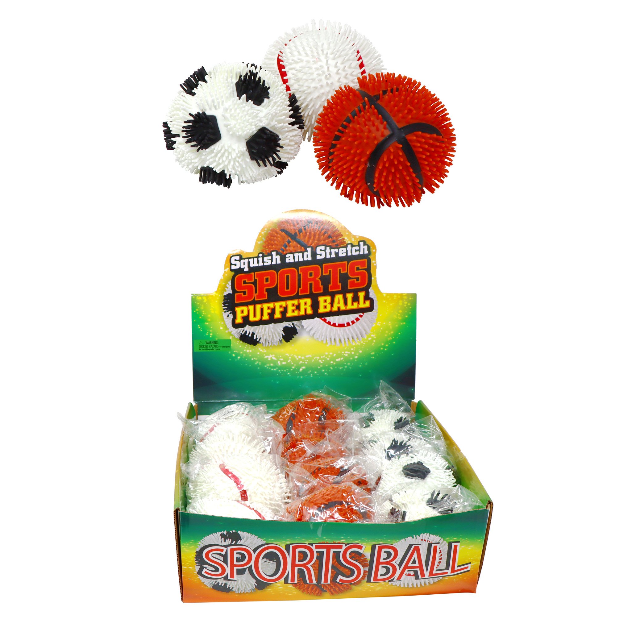 Pink Poppy Squeeze Sport Puffer Ball 1 each - Image 1