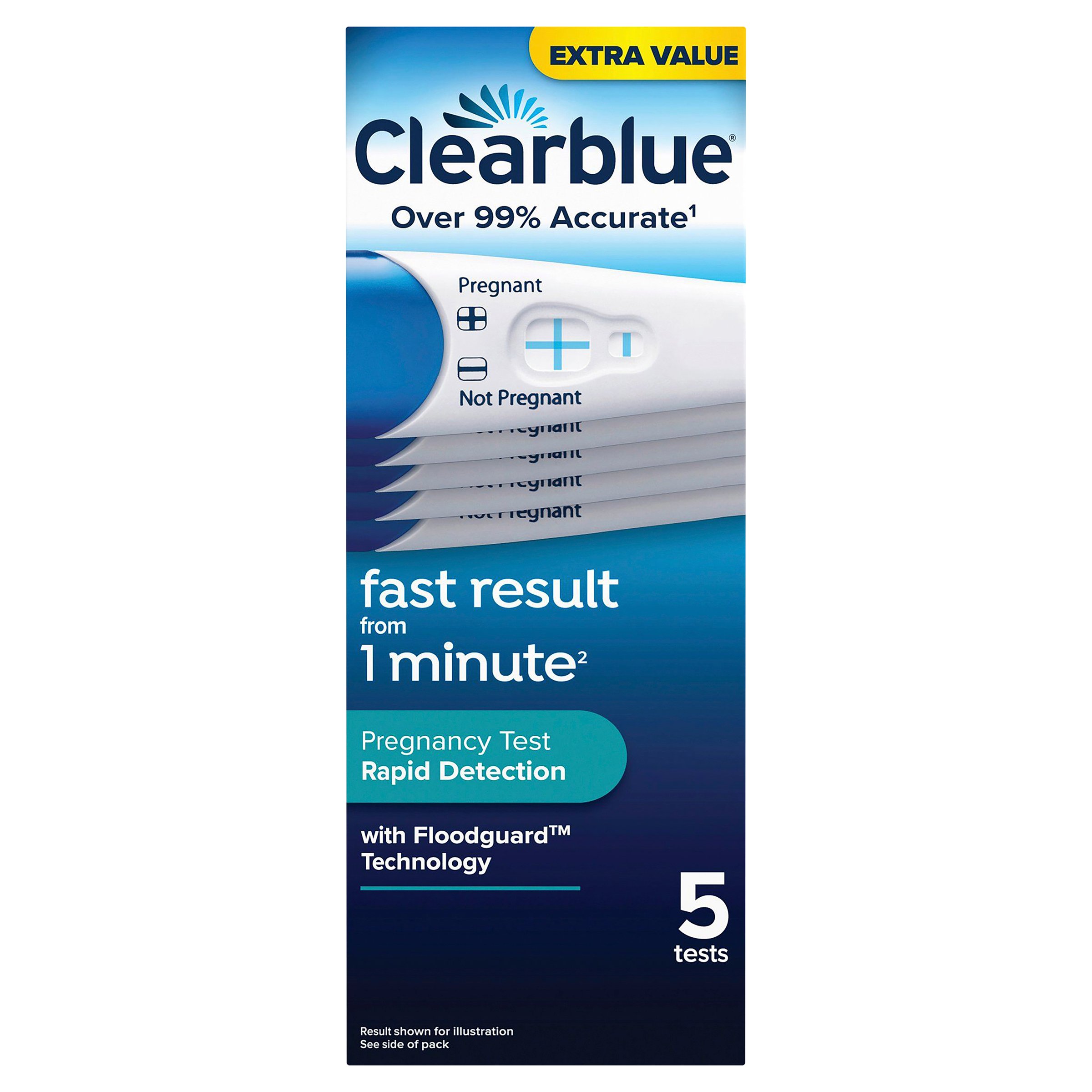 Clearblue Pregnancy Test, Rapid Detection 5 pack - Image 11