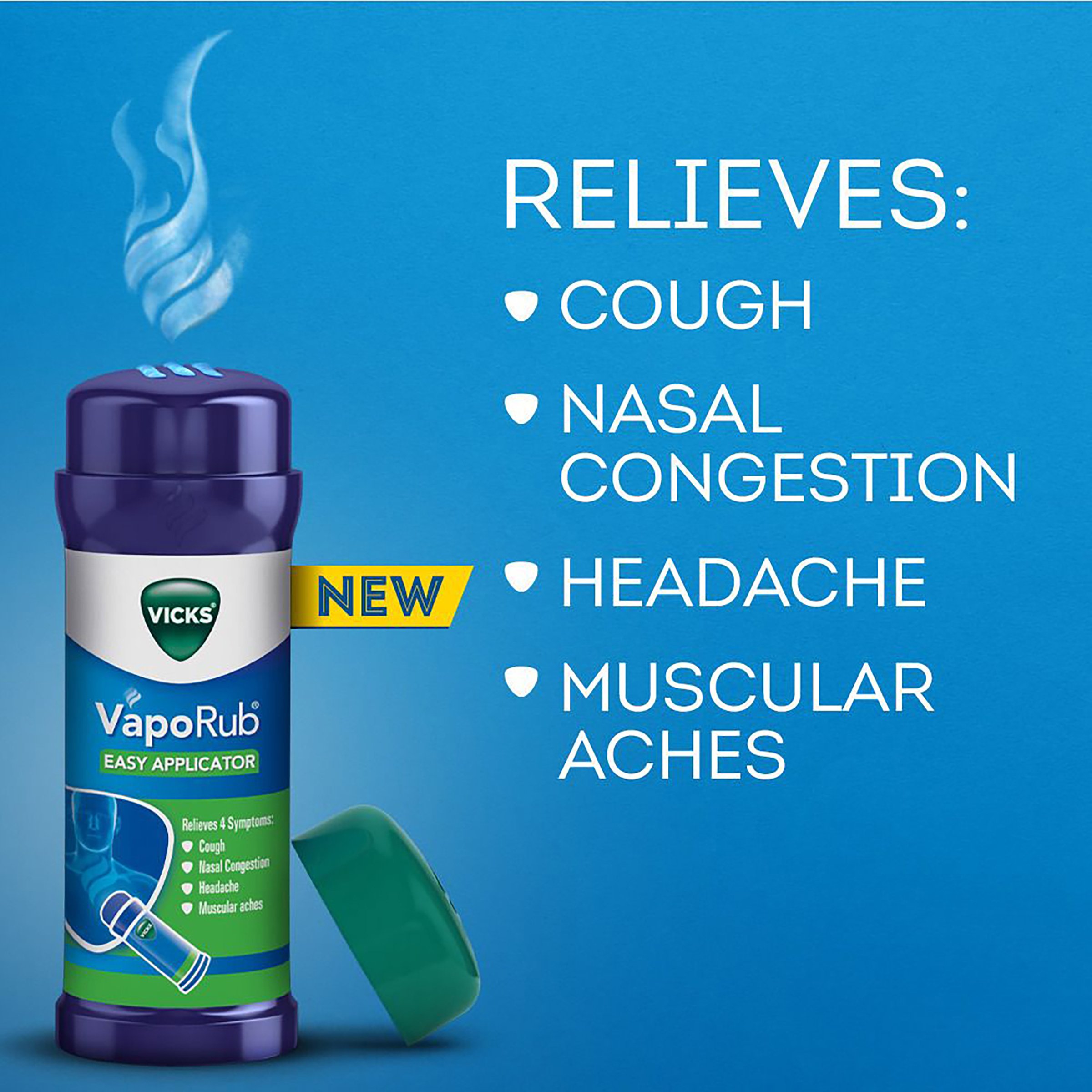 Vicks Vaporub Easy Application Ointment 35g - Image 4