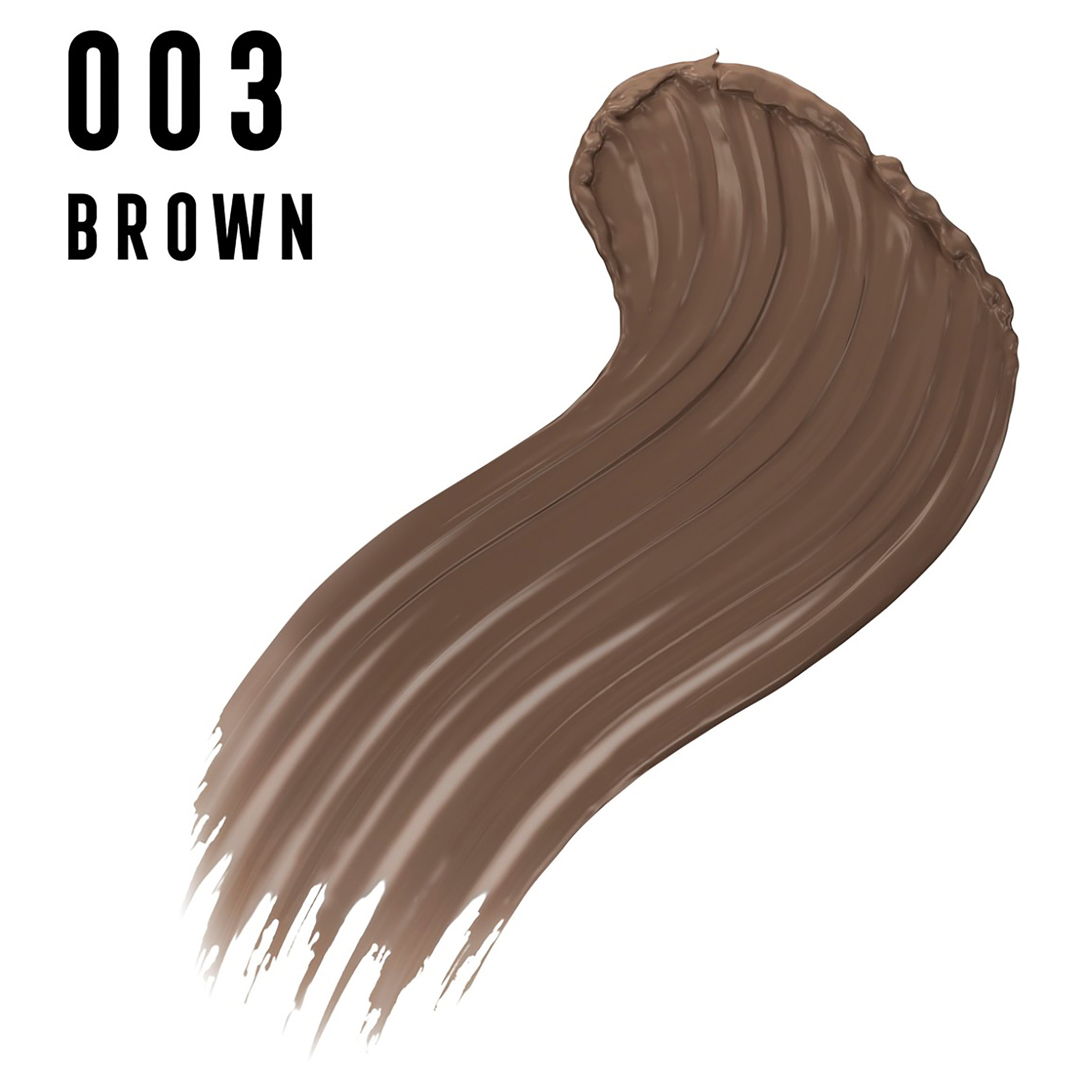 Max Factor 2000 Calorie Volumizing Brow Gel 003 Brown 4.5ml - Image 3