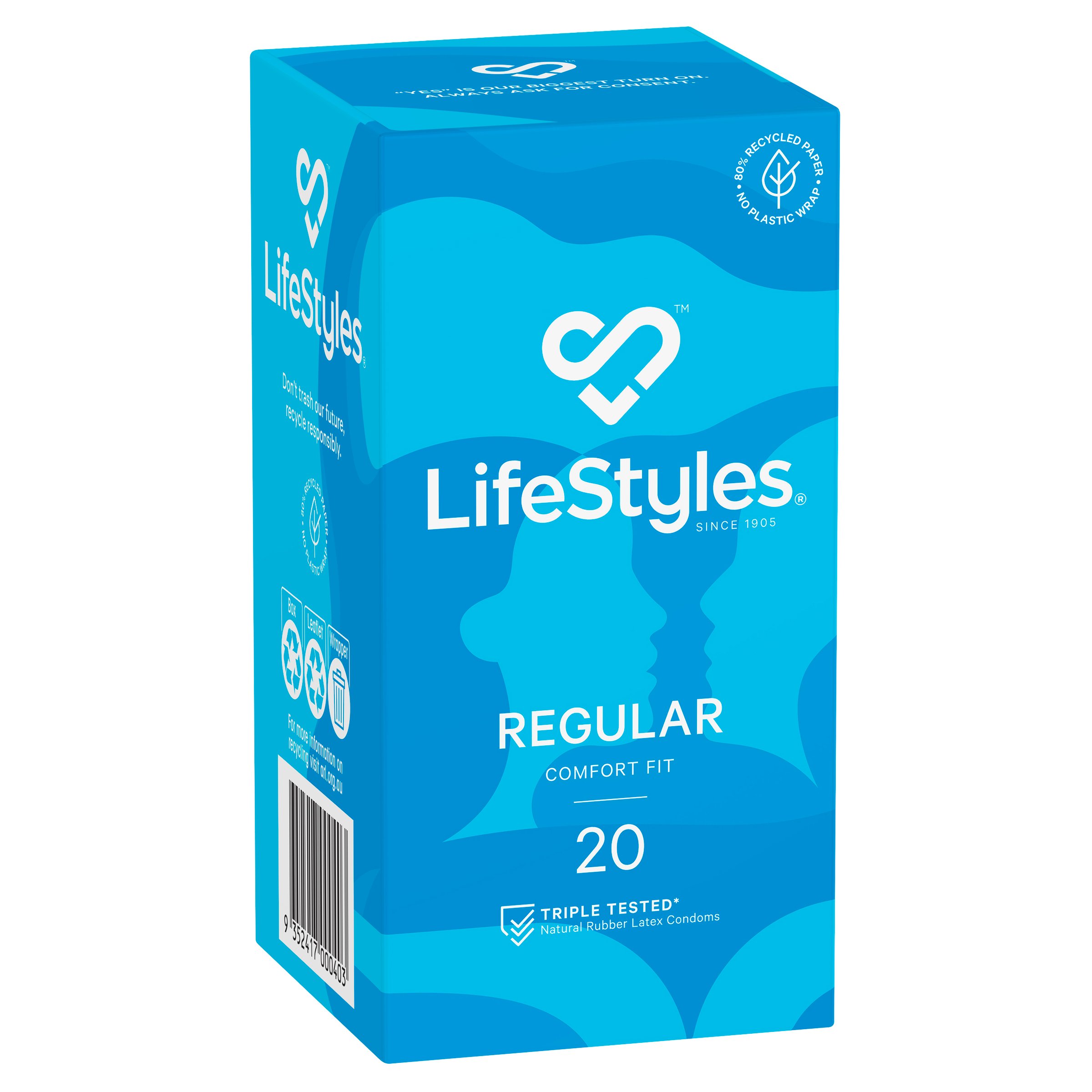 LifeStyles Condoms Regular 20 pack - Image 6