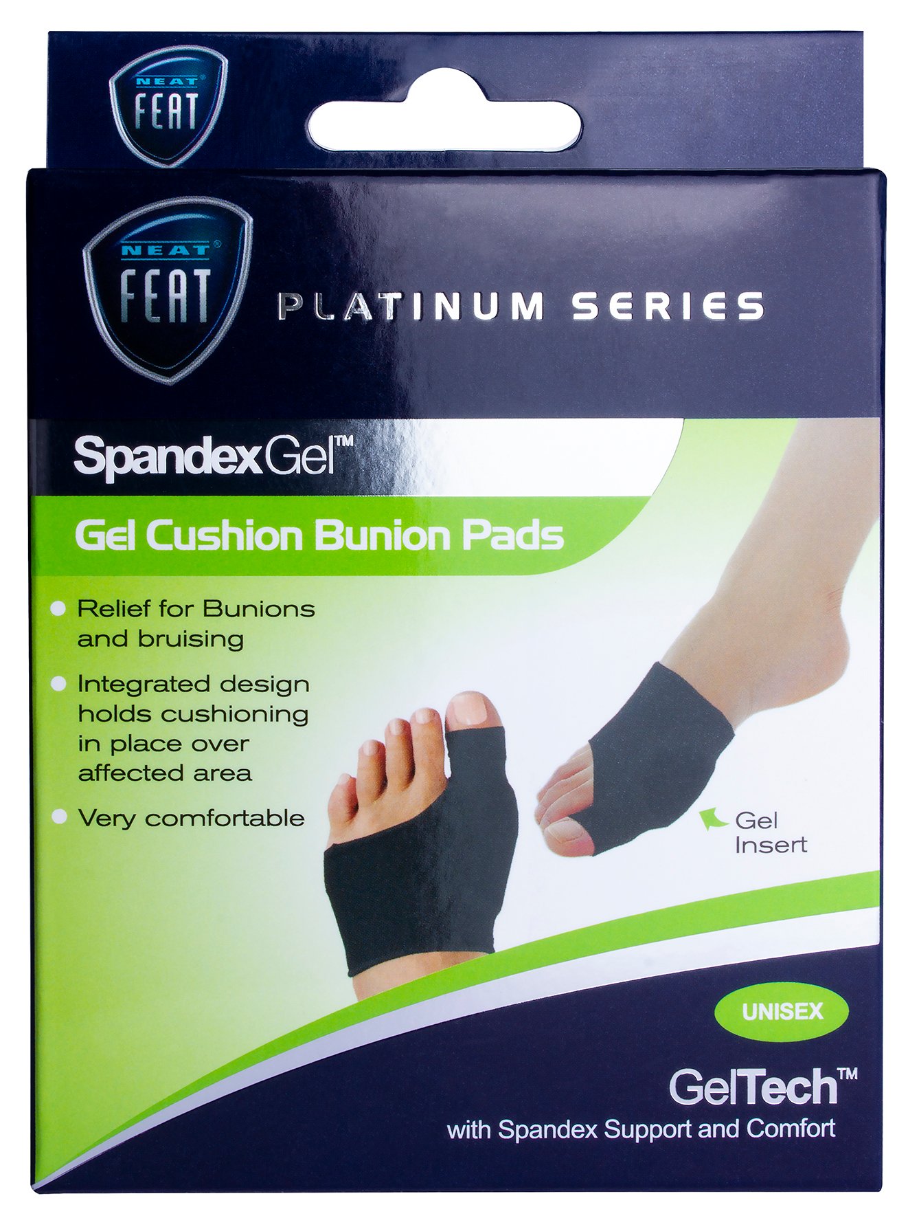 Neat Feat Spandex Bunion Pad Sleeve Medium 1 pair - Image 3