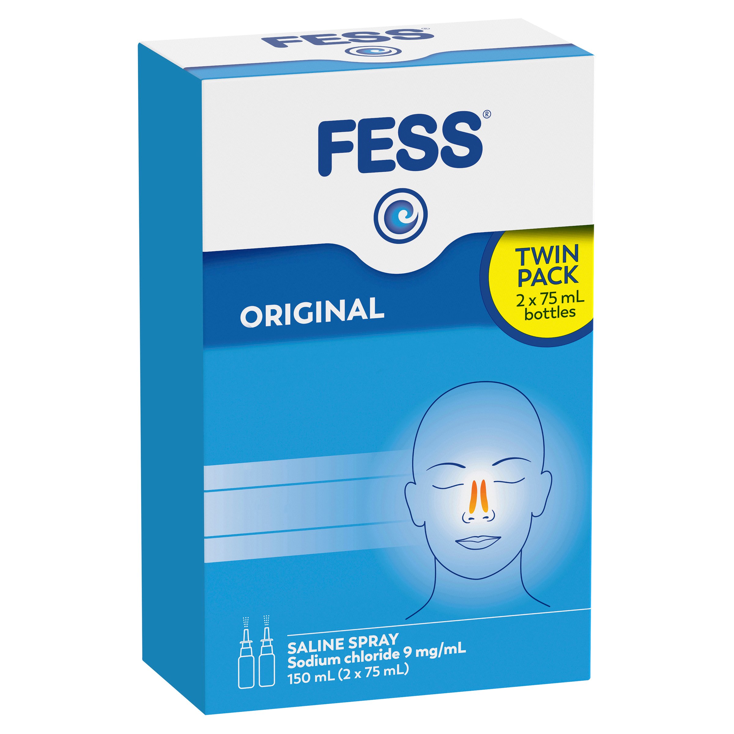 Fess Nasal Spray 75ml - 2 pack - Image 7