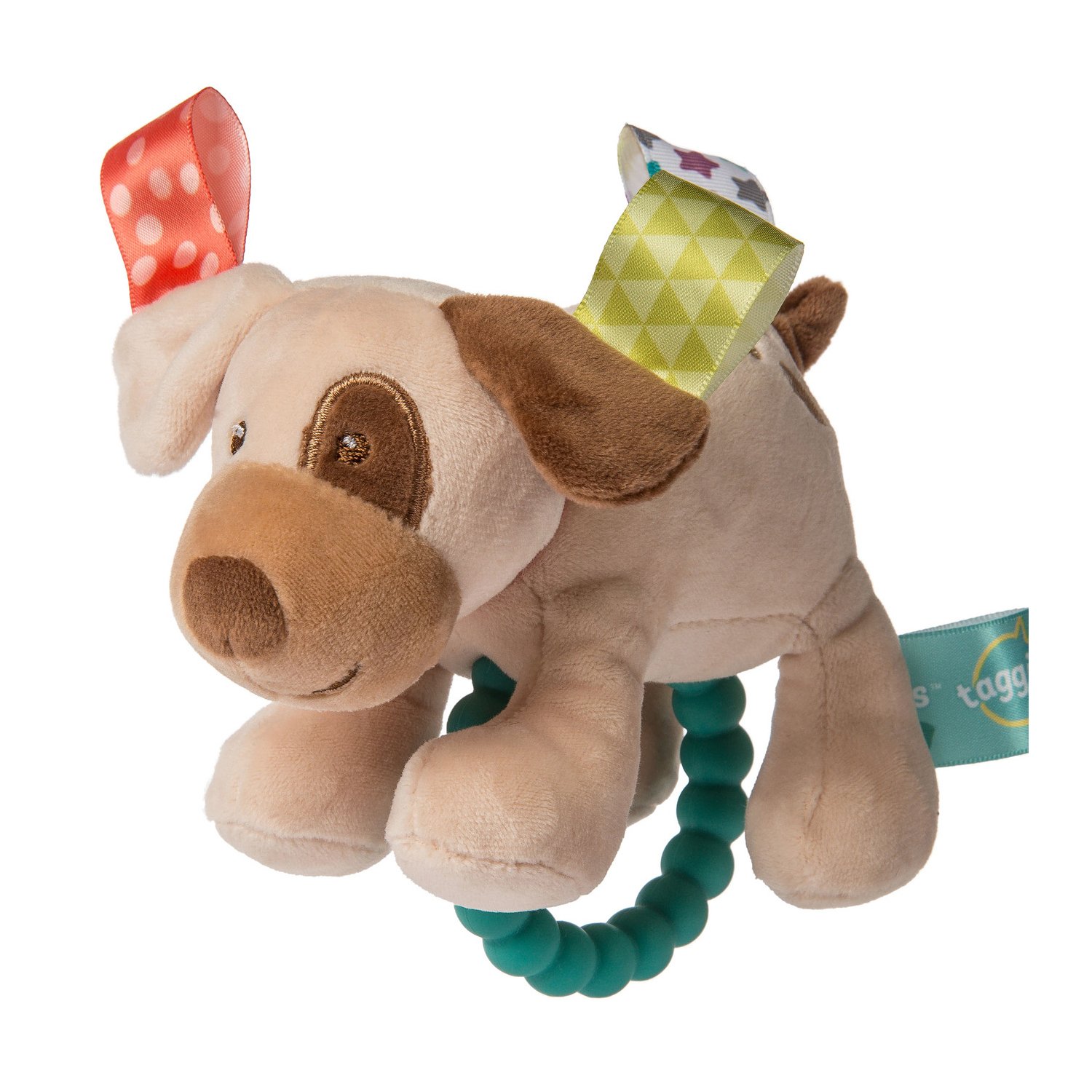 Mary Meyer Taggies Buddy Dog Teether Rattle 1 each