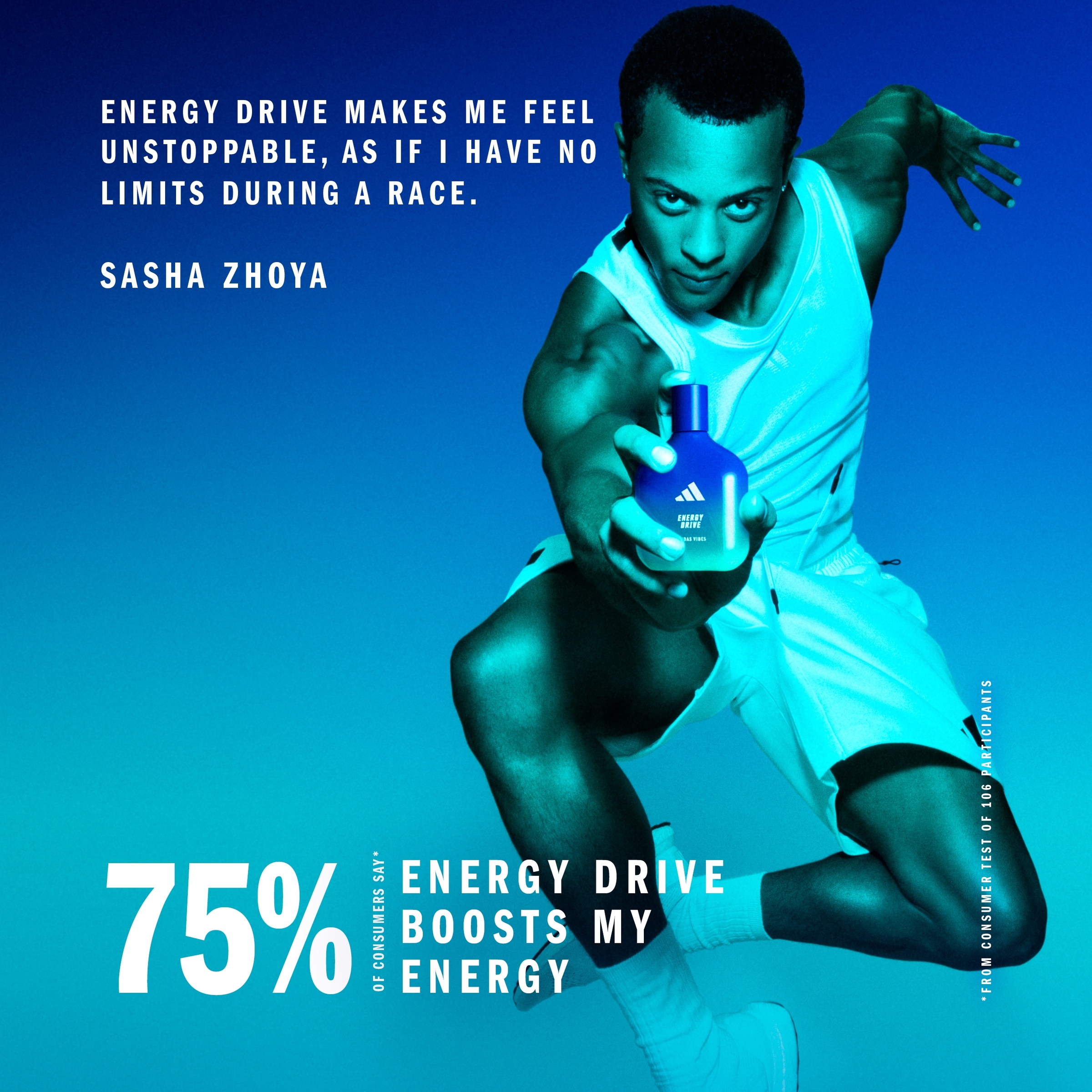 Adidas Vibes Energy Drive EDP Spray 100ml - Image 5