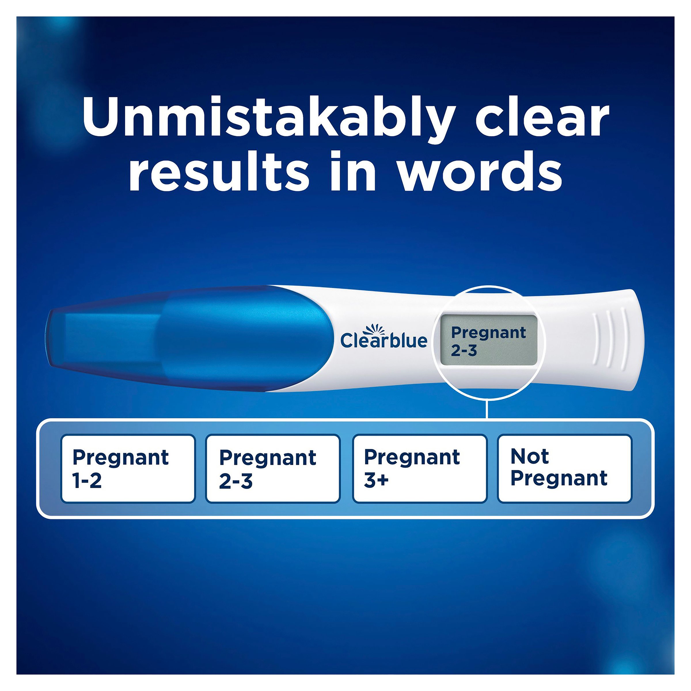 Clearblue Pregnancy Test Ultra Early Multi-Check & Date Combo Pack 6 pack - Image 3