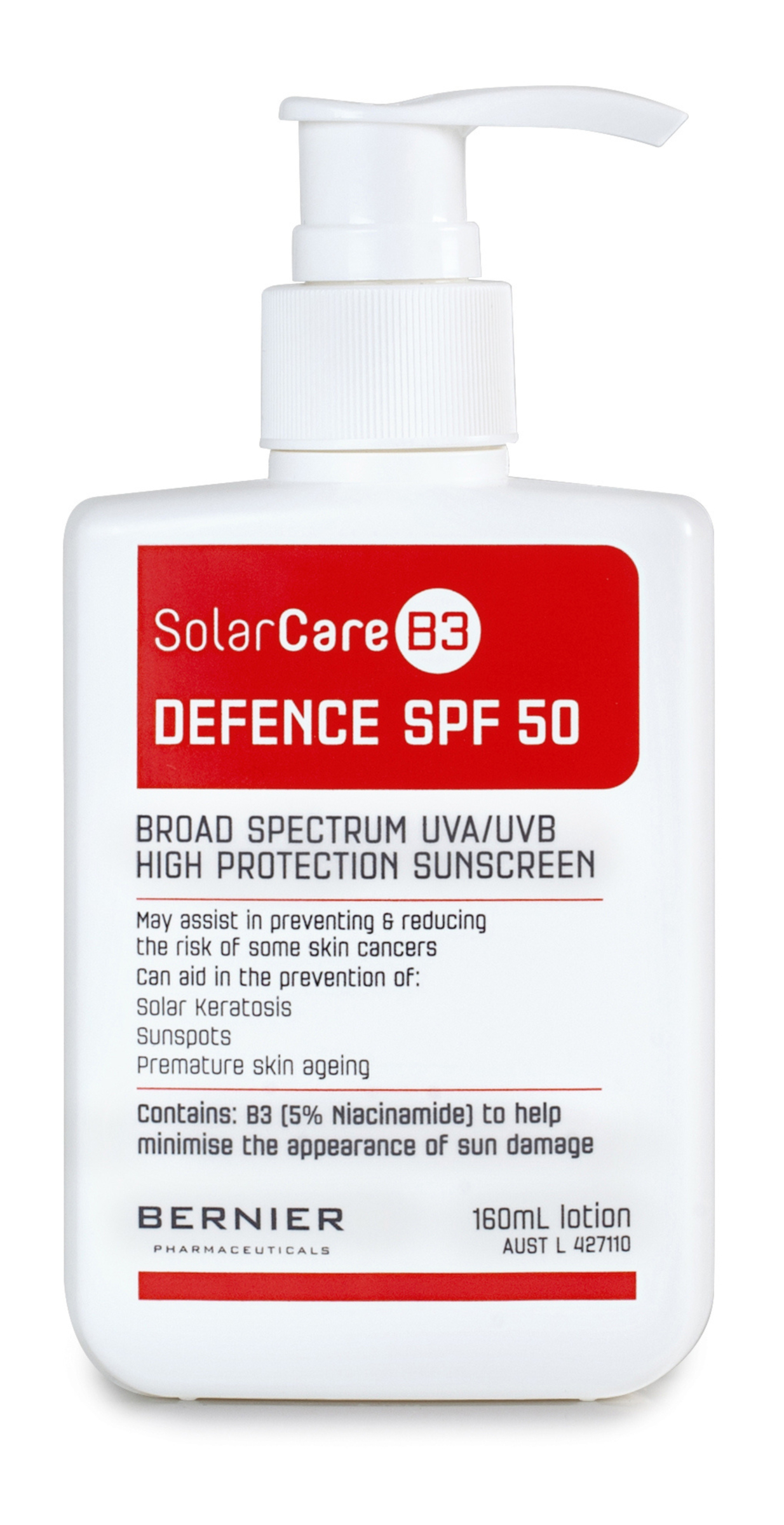 SolarCareB3 Defence SPF50 - 160ml