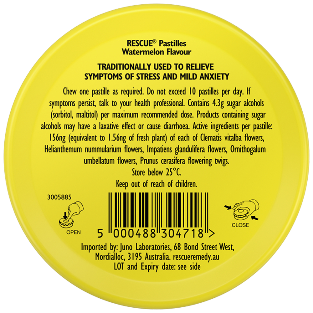 Rescue Remedy Watermelon Pastilles 50g - Image 2