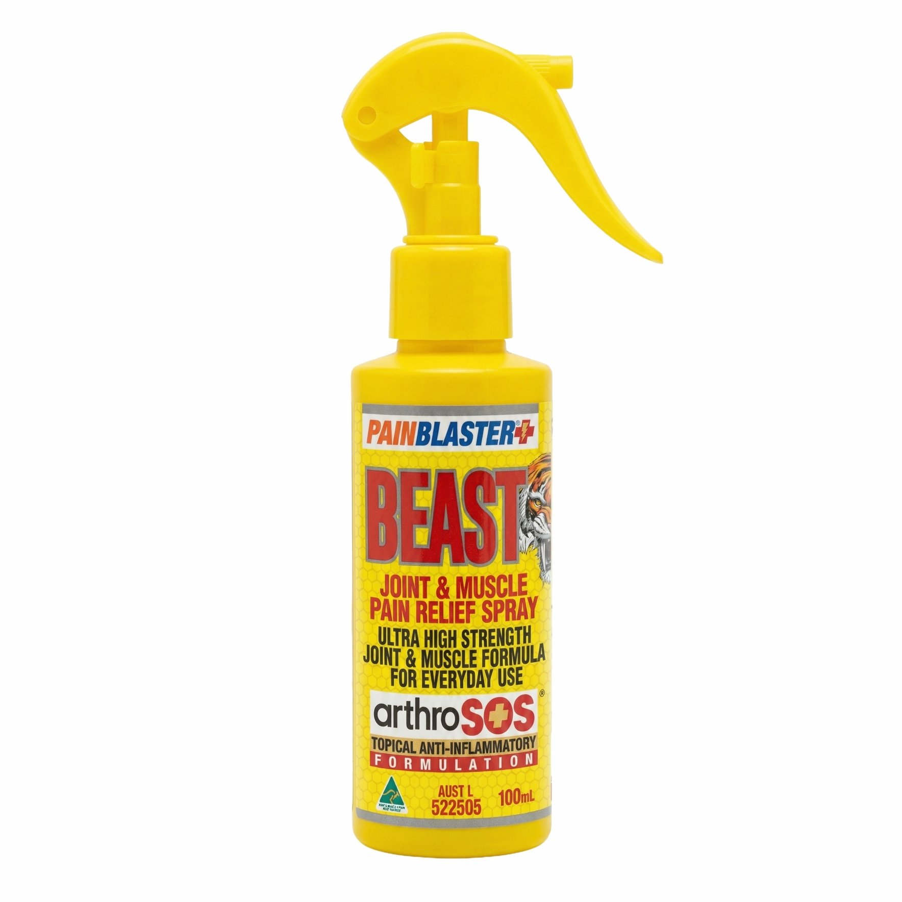 Pain Blaster Beast Joint & Muscle Pain Relief Spray by Athelite 100ml
