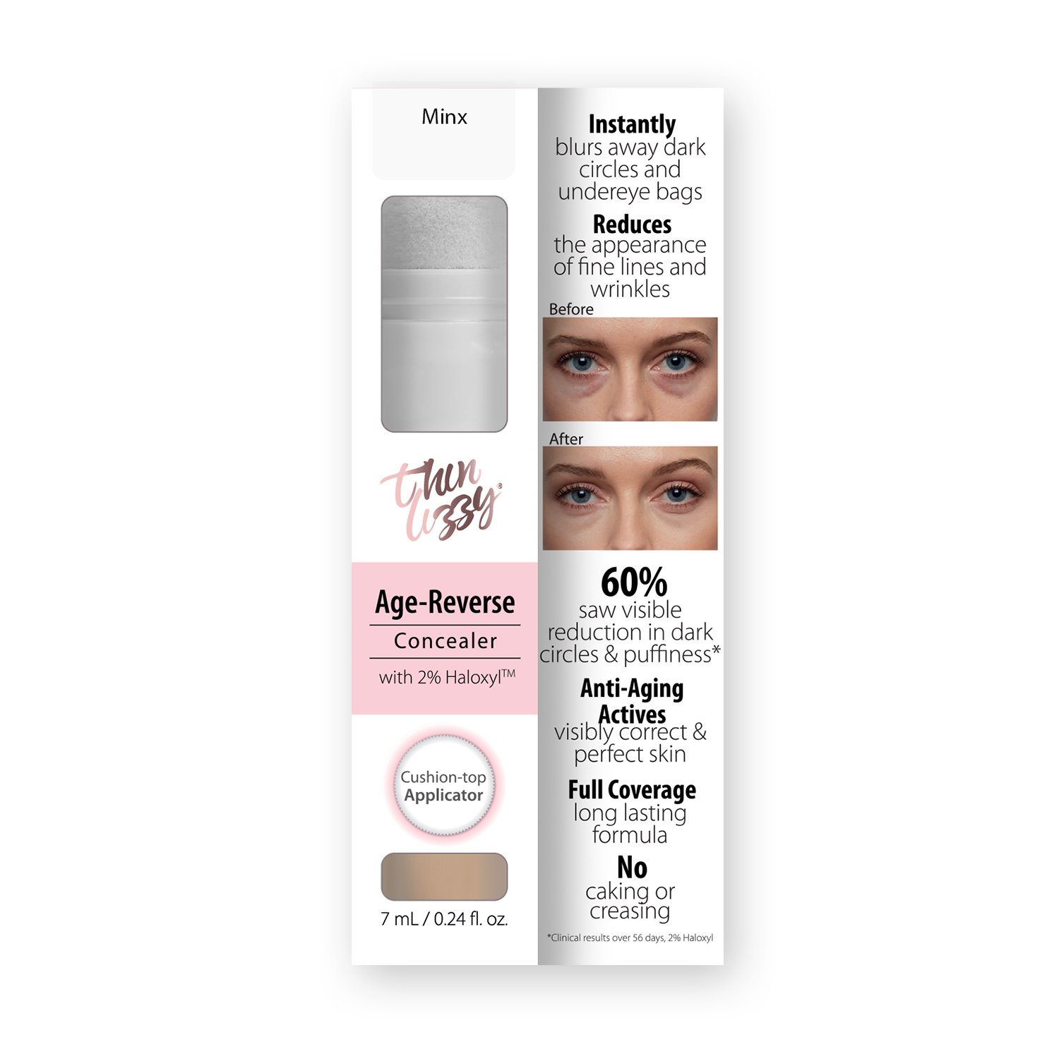 Thin Lizzy Age Reverse Concealer Minx 7ml - Image 2