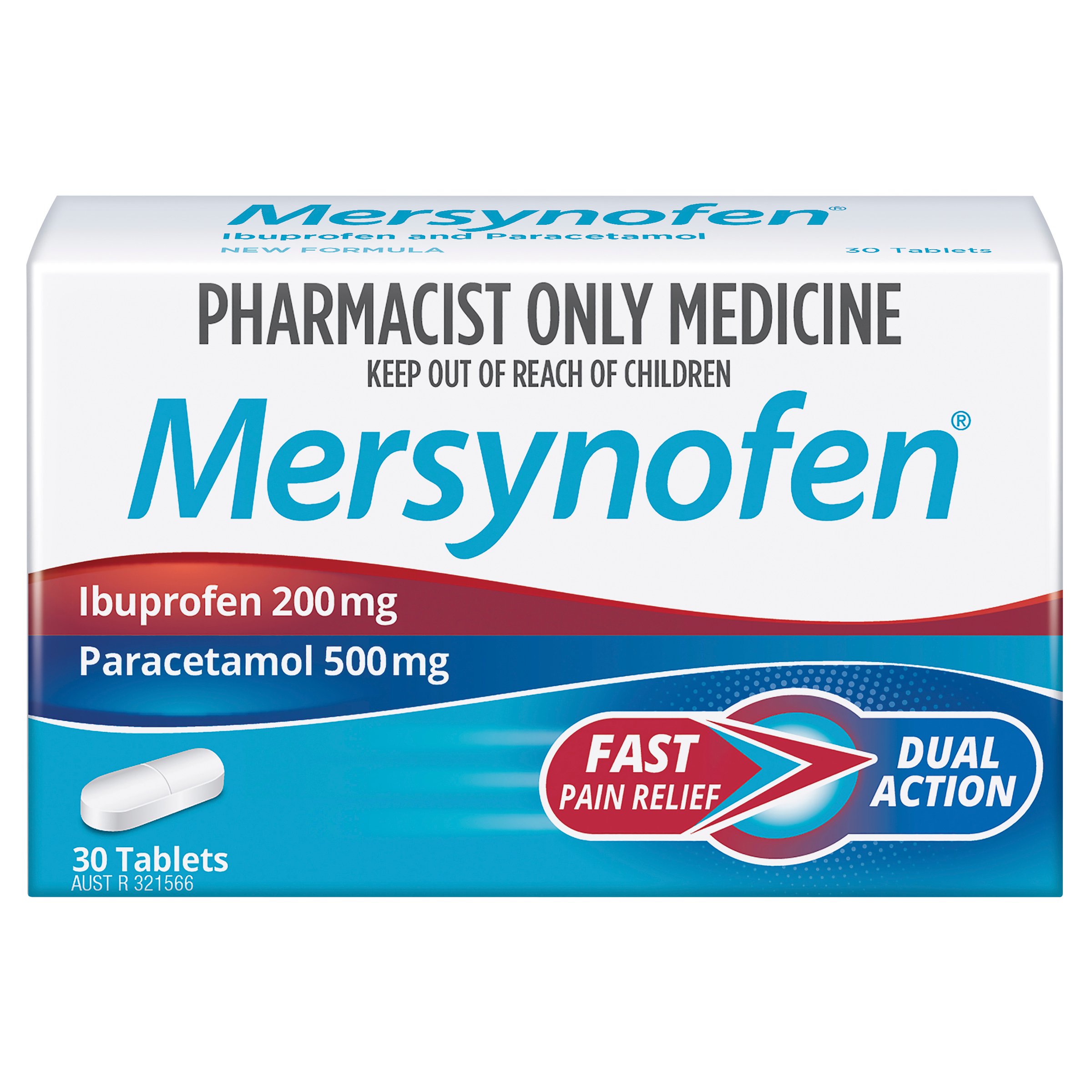 Mersynofen Paracetamol & Ibuprofen 30 tablets - Image 10