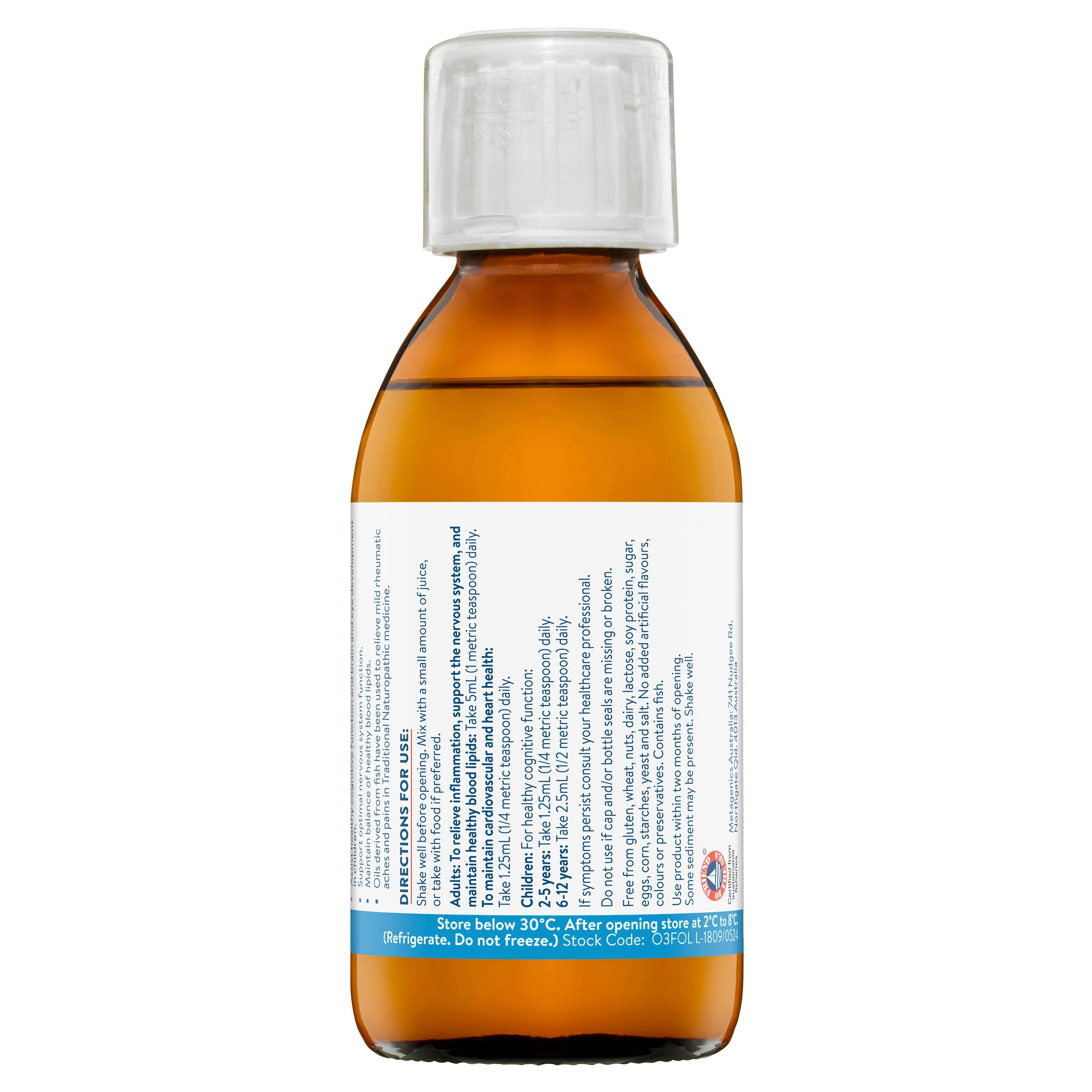 Ethical Nutrients Hi-Strength Liquid Fish Oil Fruit Punch 170ml - Image 2