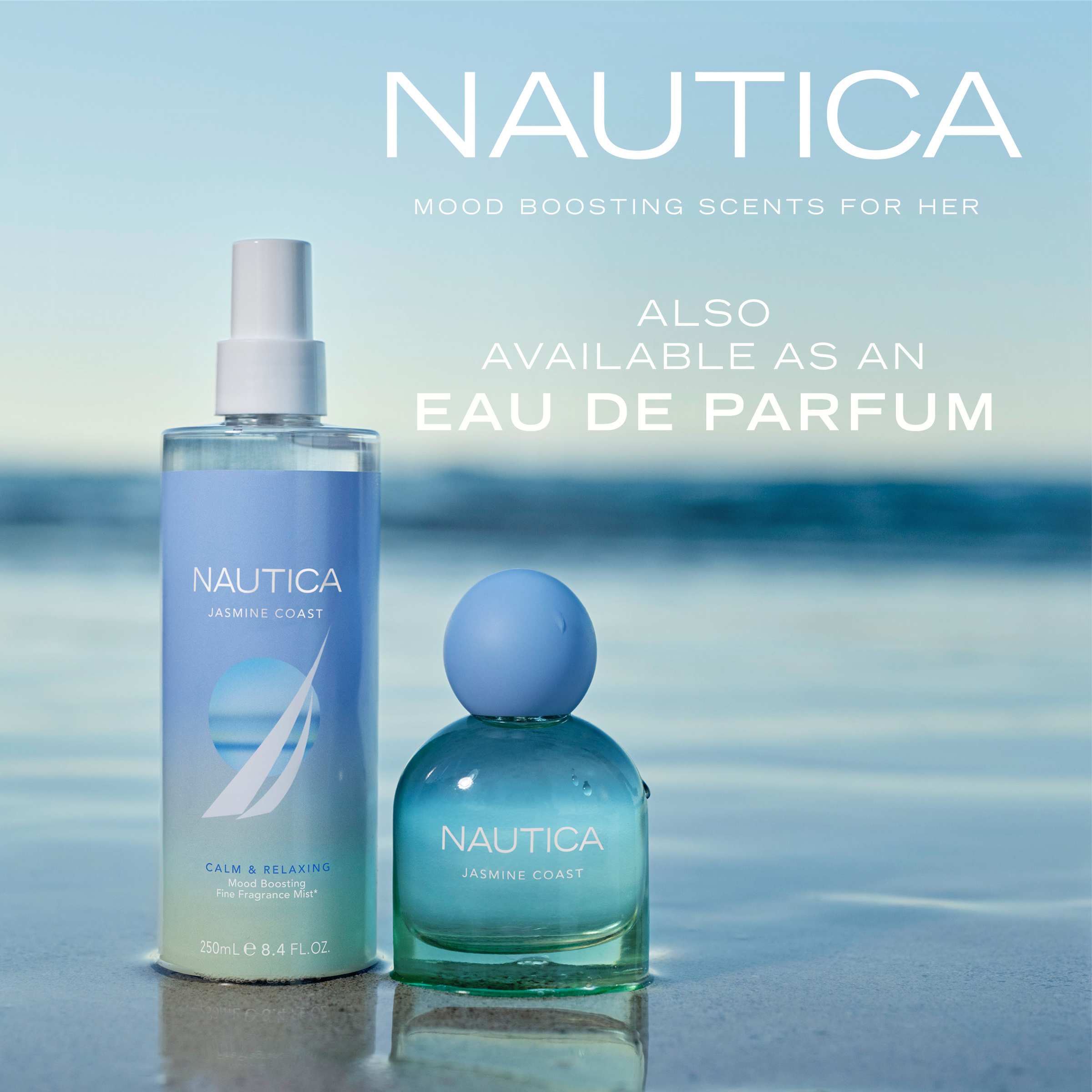 Nautica Jasmine Coast Fine Fragrance Mist 250ml - Image 2