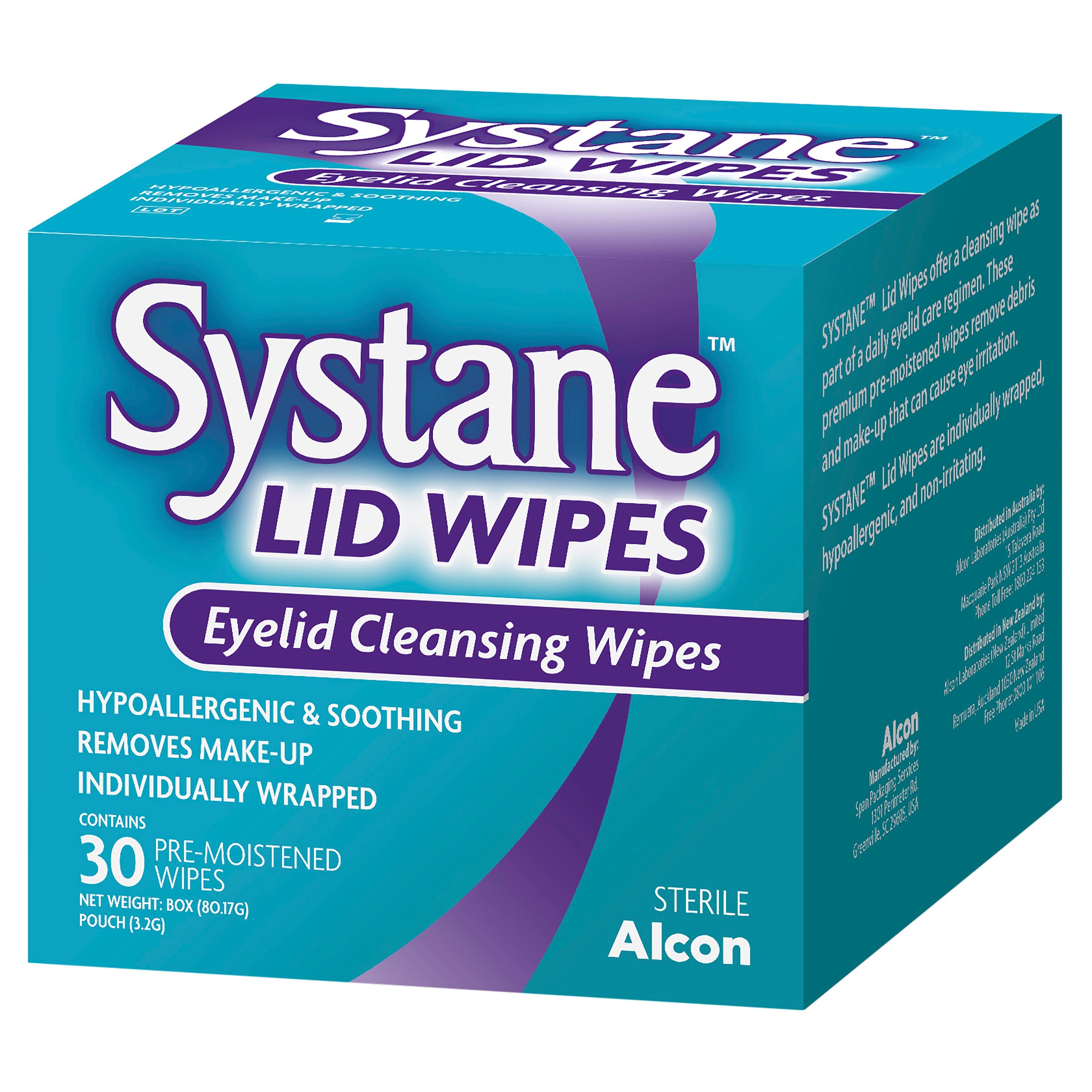 Systane Lid Wipes 30 pack - Image 6