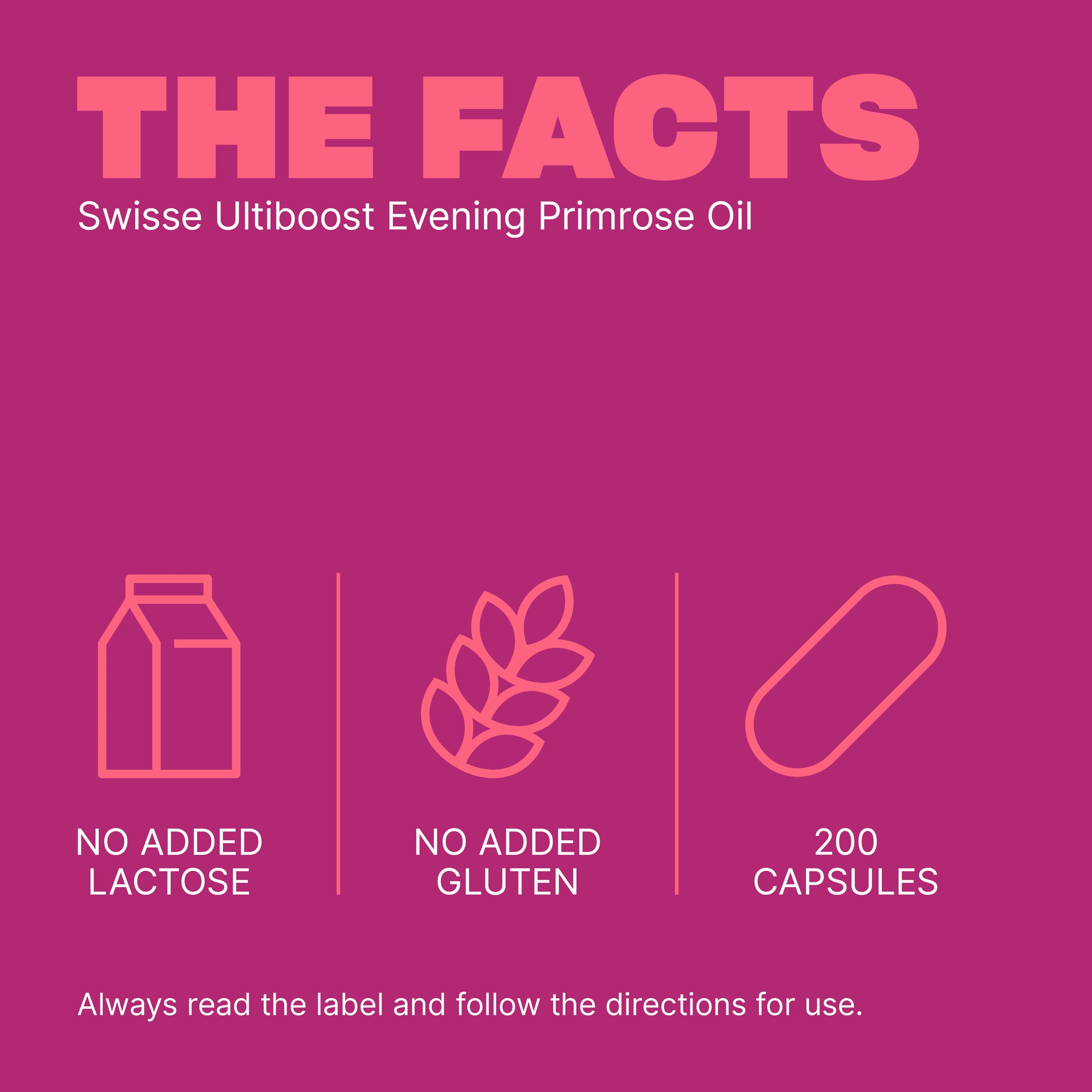 Swisse Ultiboost Evening Primrose Oil - 200 capsules - Image 5