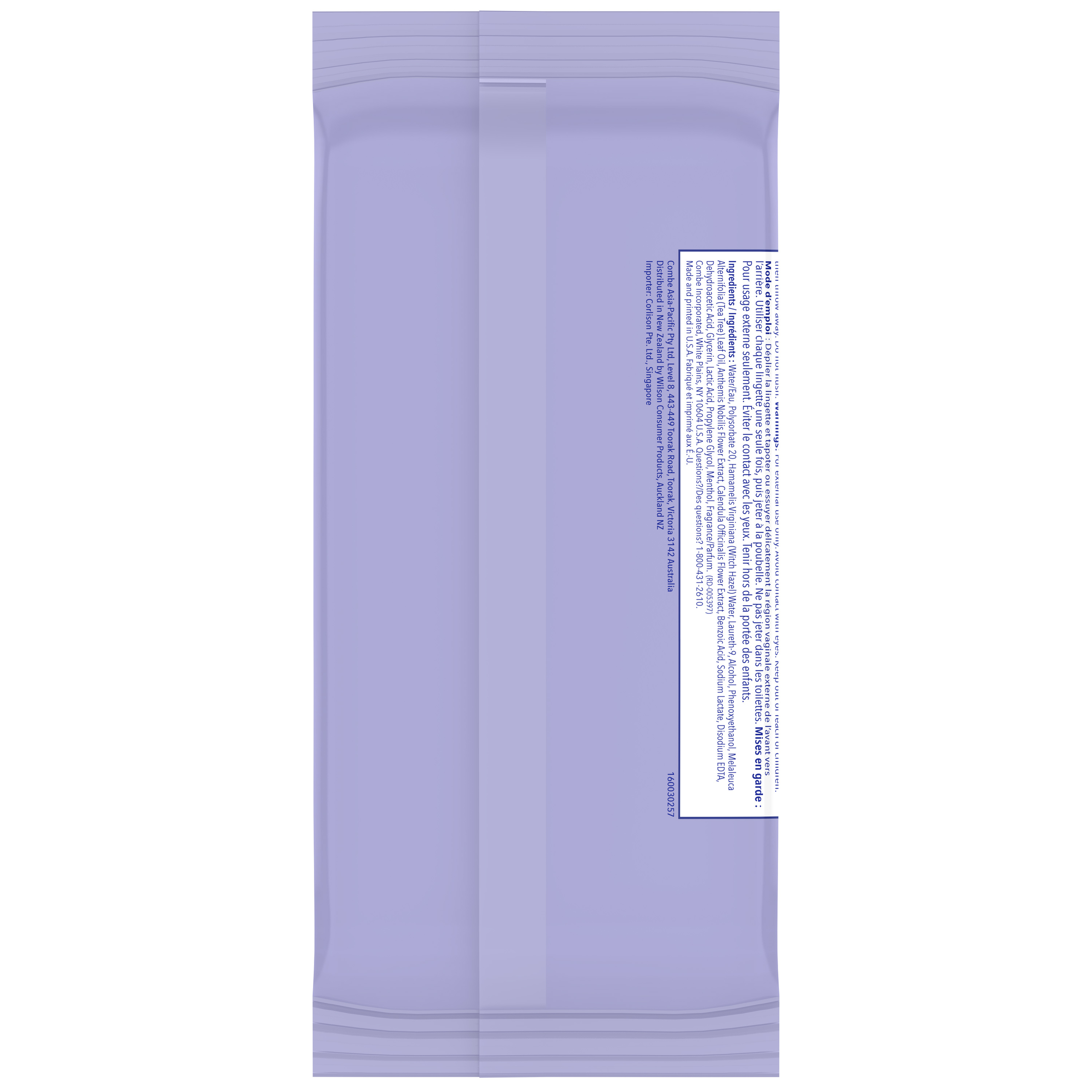 Vagisil Feminine Pouch Wipes 20 pack - Image 2
