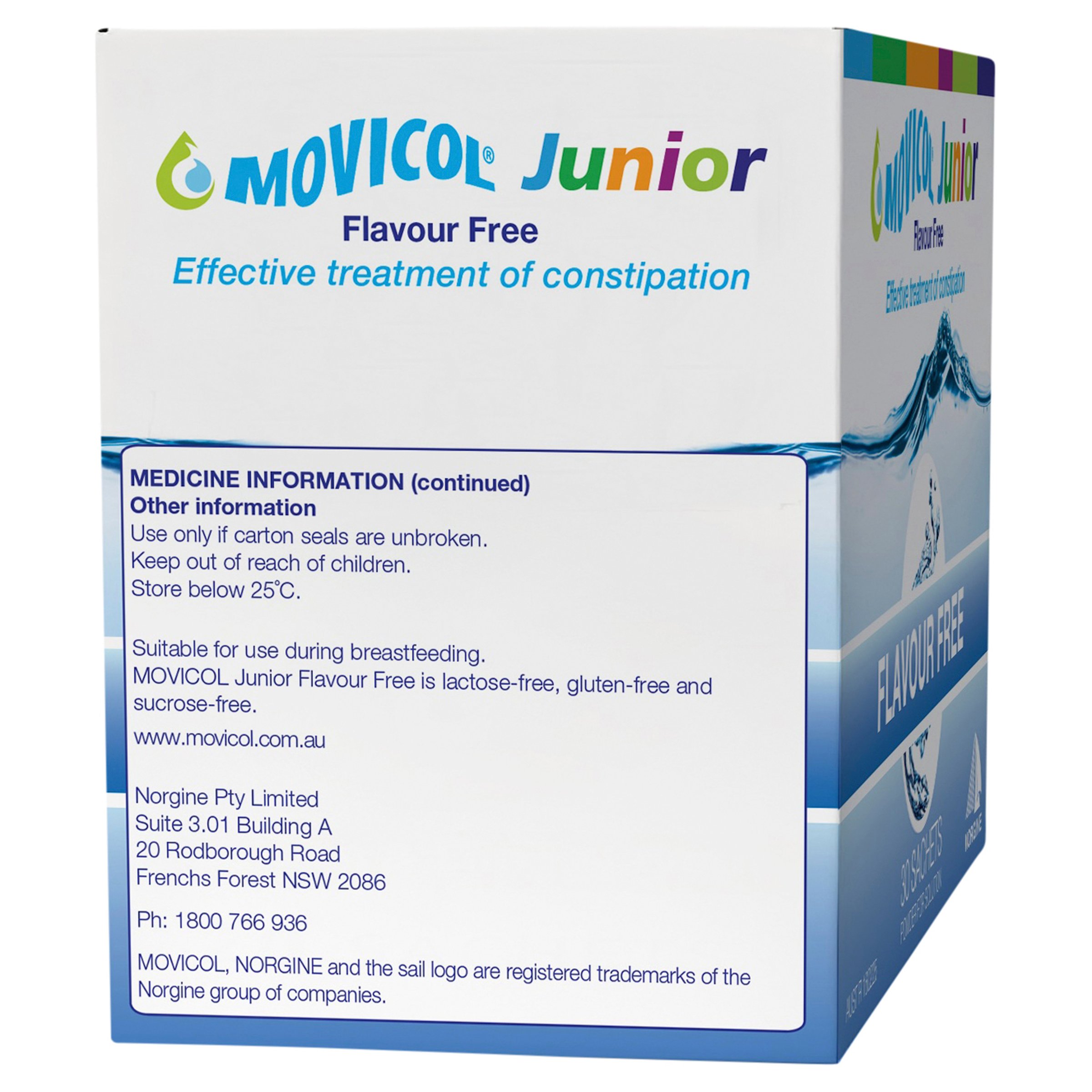 MOVICOL Powder Junior Flavour Free 30 sachets - Image 8