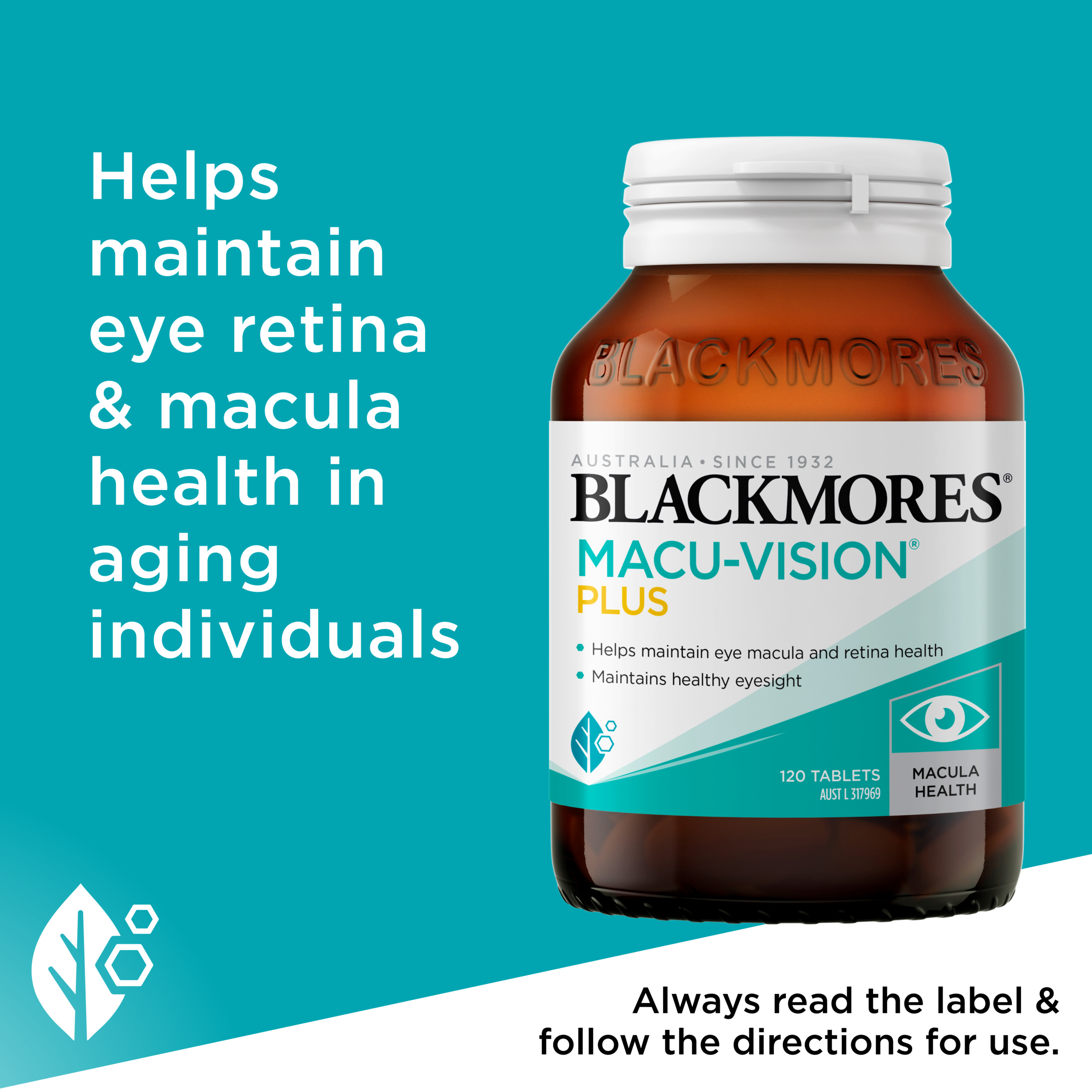 Blackmores Macu-Vision Plus 120 tablets - Image 6